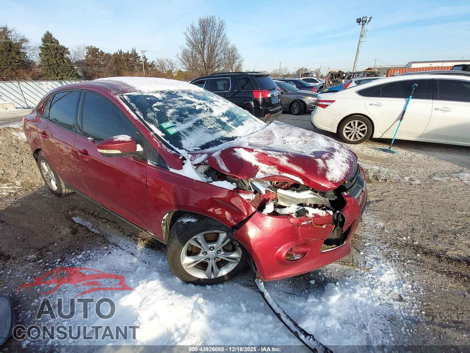 FORD FOCUS 2013 - 1FADP3F21DL113232