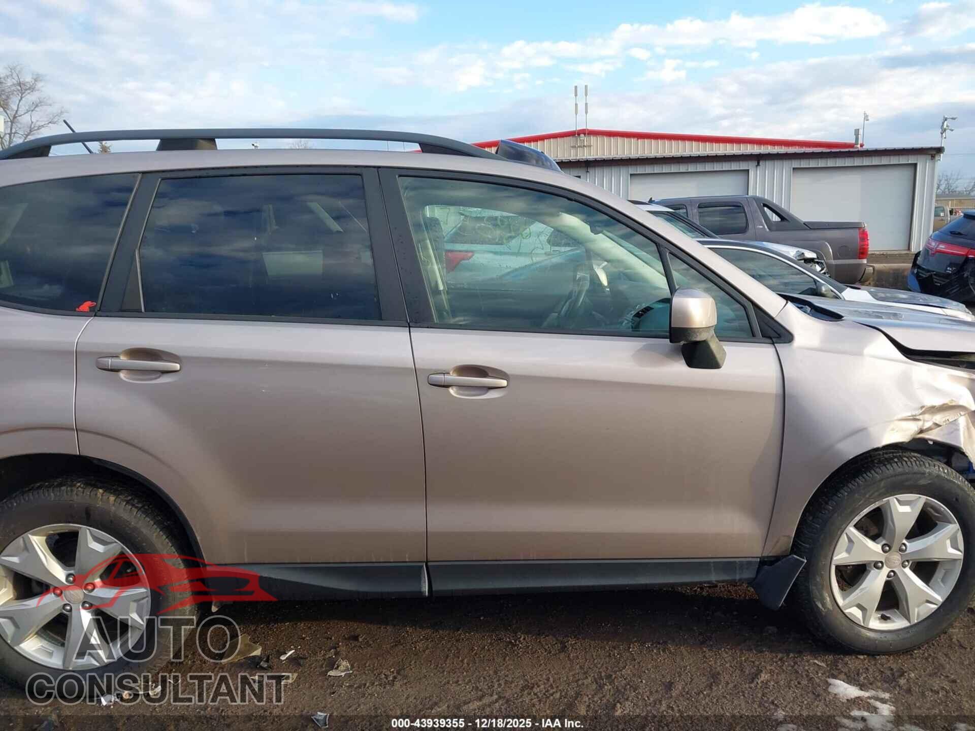 SUBARU FORESTER 2014 - JF2SJAEC5EH551372