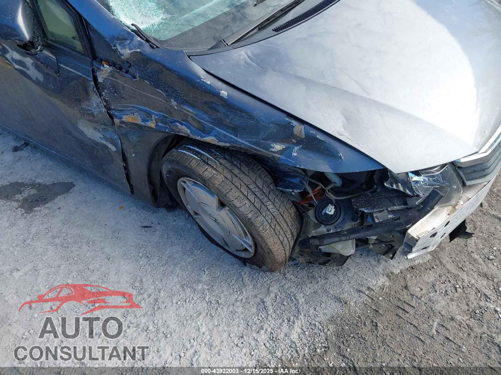 HONDA CIVIC 2012 - 2HGFB2F62CH321566