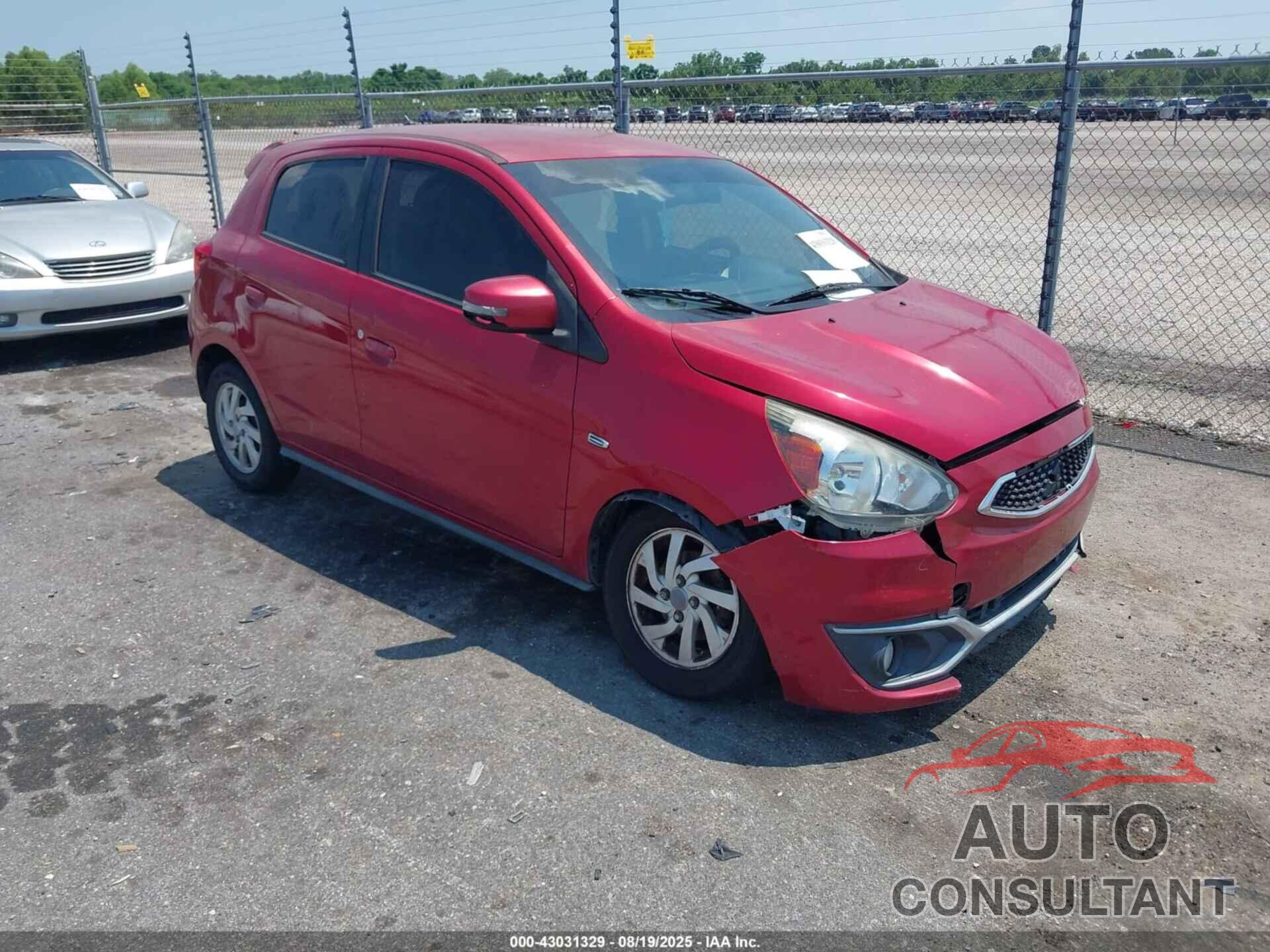 MITSUBISHI MIRAGE 2017 - ML32A4HJ3HH001959