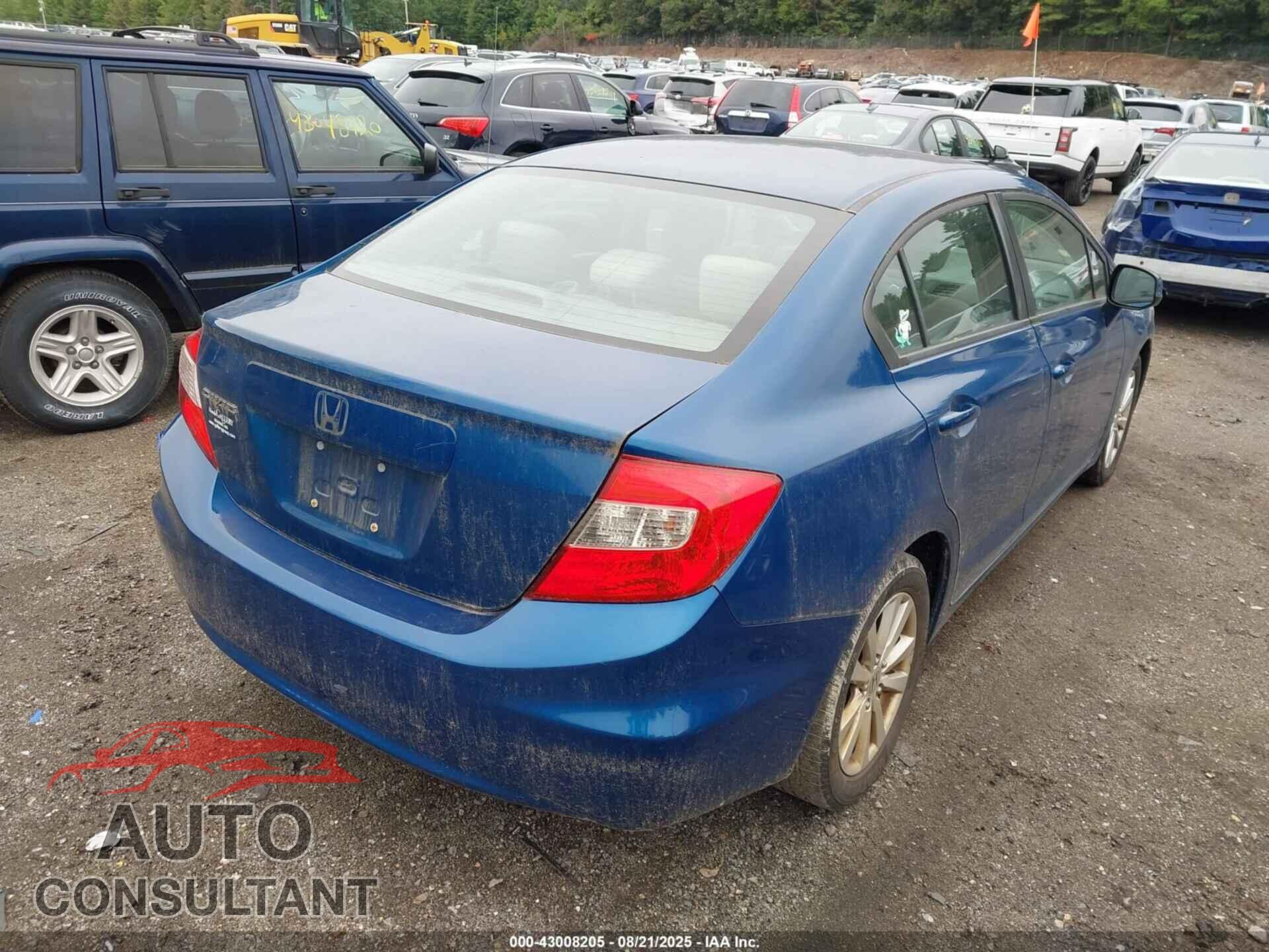 HONDA CIVIC 2012 - 2HGFB2F83CH534396