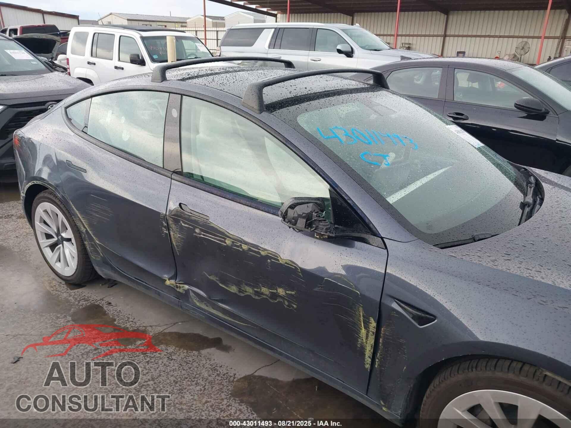 TESLA MODEL 3 2022 - 5YJ3E1EB3NF115439