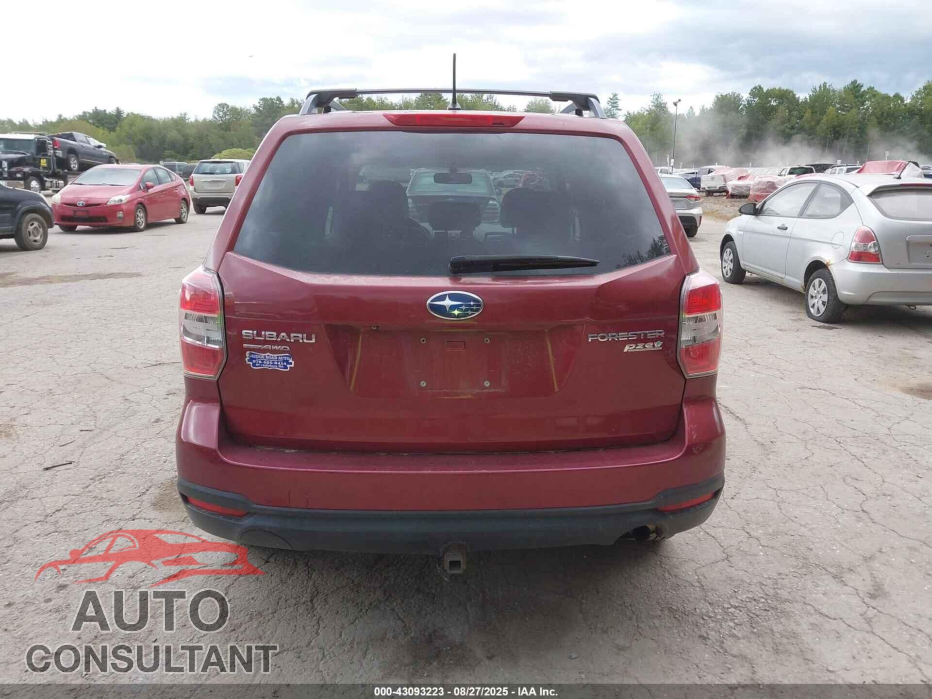 SUBARU FORESTER 2014 - JF2SJAEC0EH429678