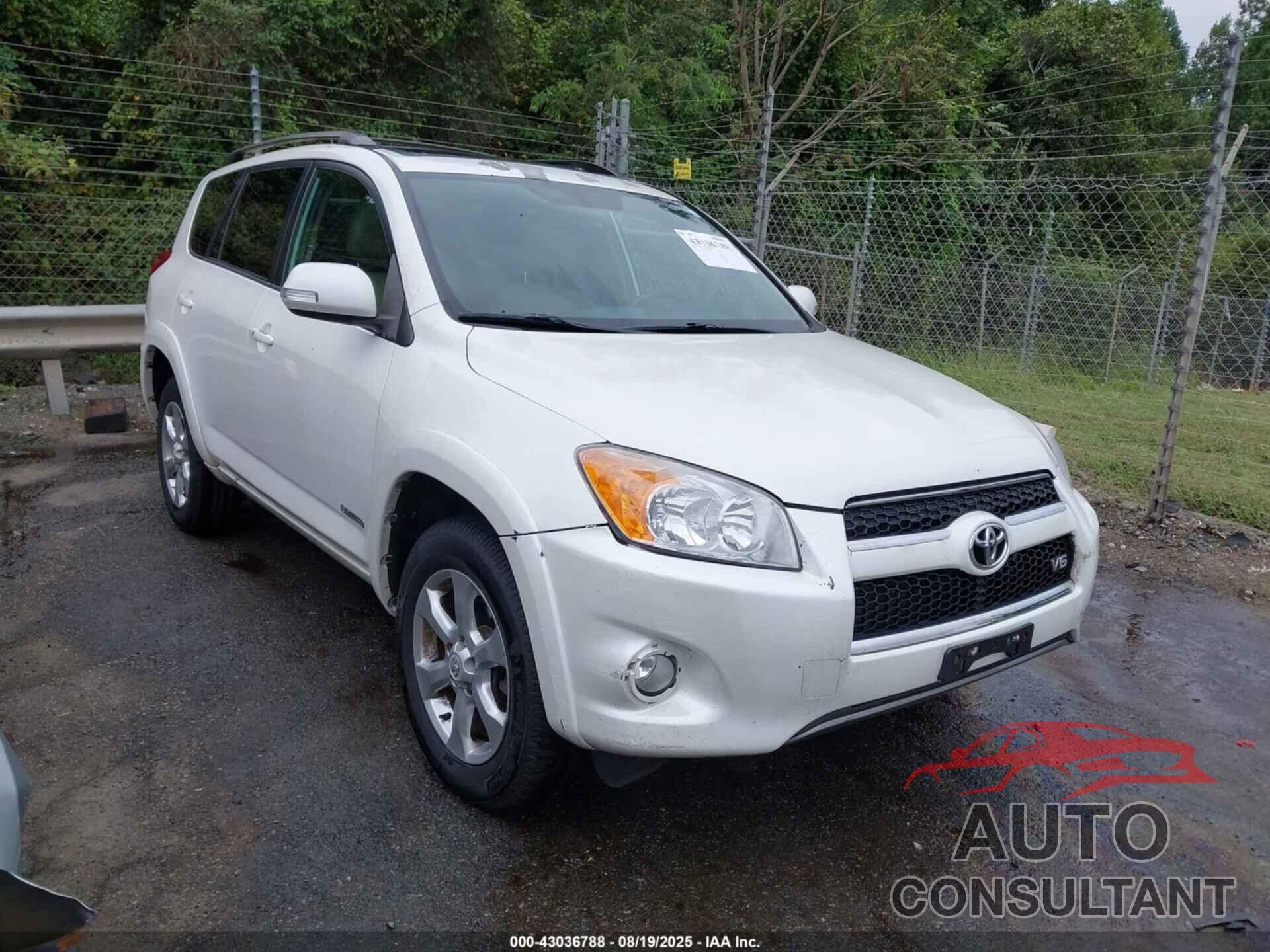 TOYOTA RAV4 2012 - 2T3DK4DV8CW073593