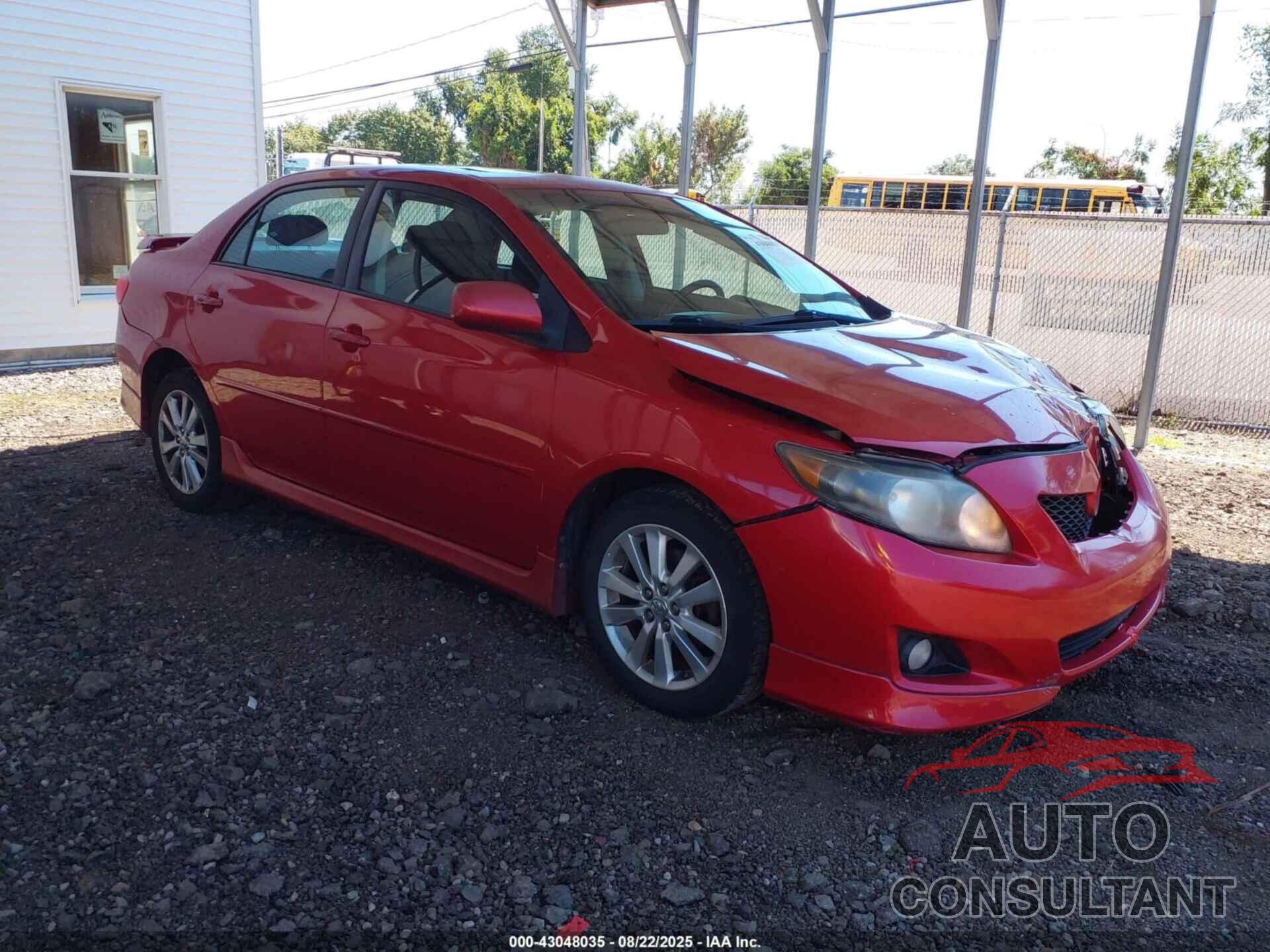 TOYOTA COROLLA 2010 - 2T1BU4EE4AC265617