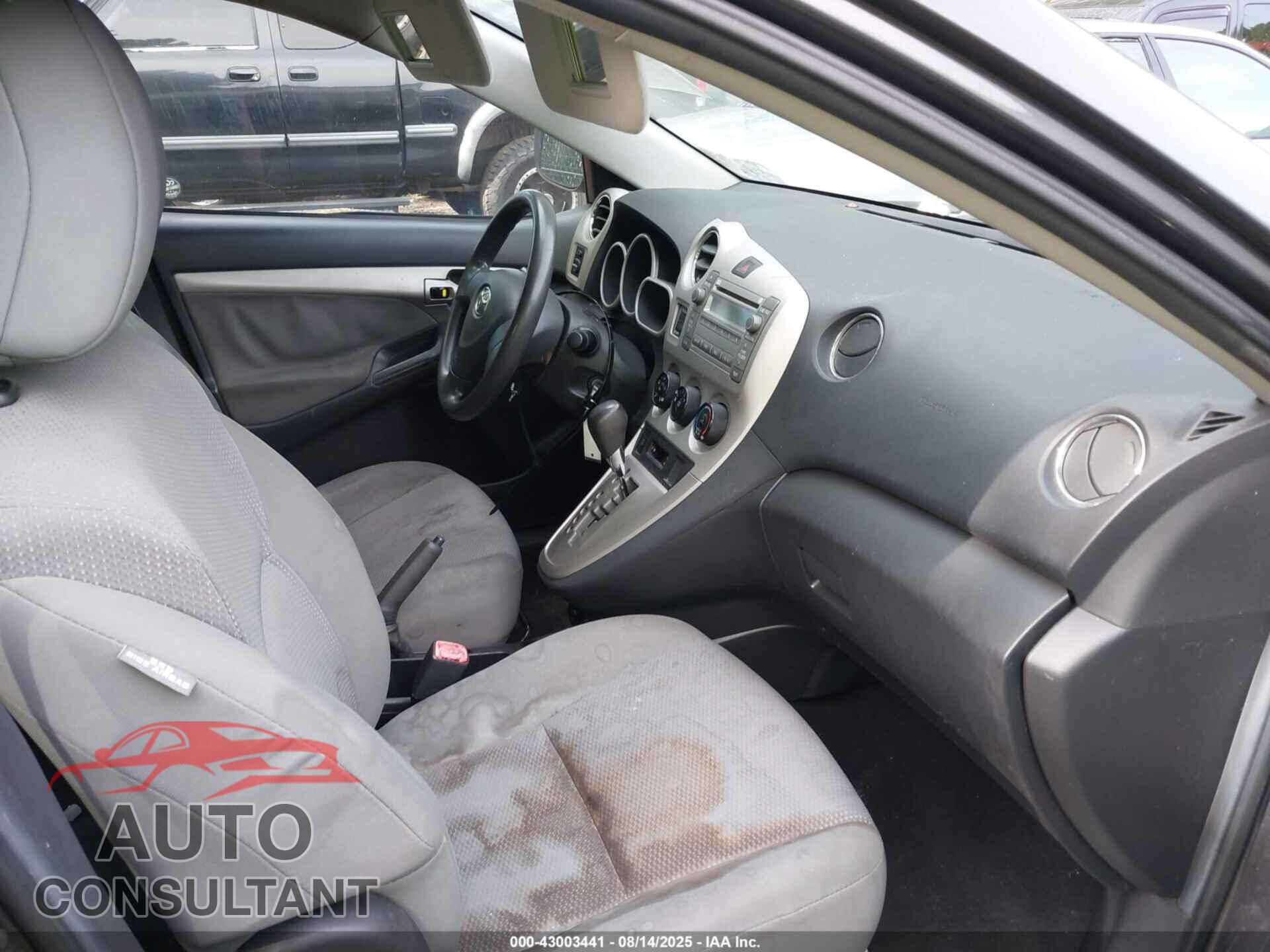 TOYOTA MATRIX 2009 - 2T1LE40E69C005854