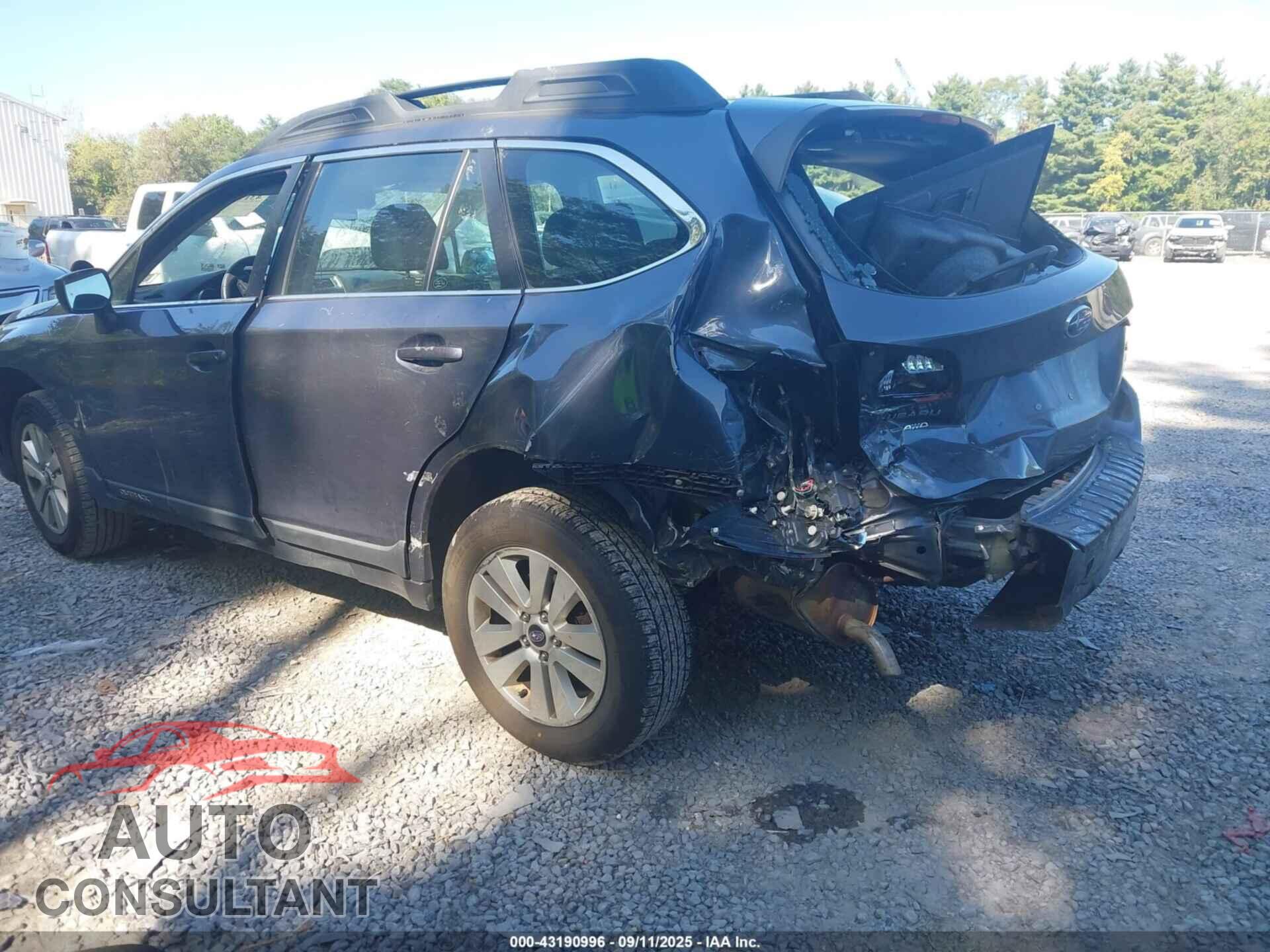 SUBARU OUTBACK 2017 - 4S4BSAAC7H3365735