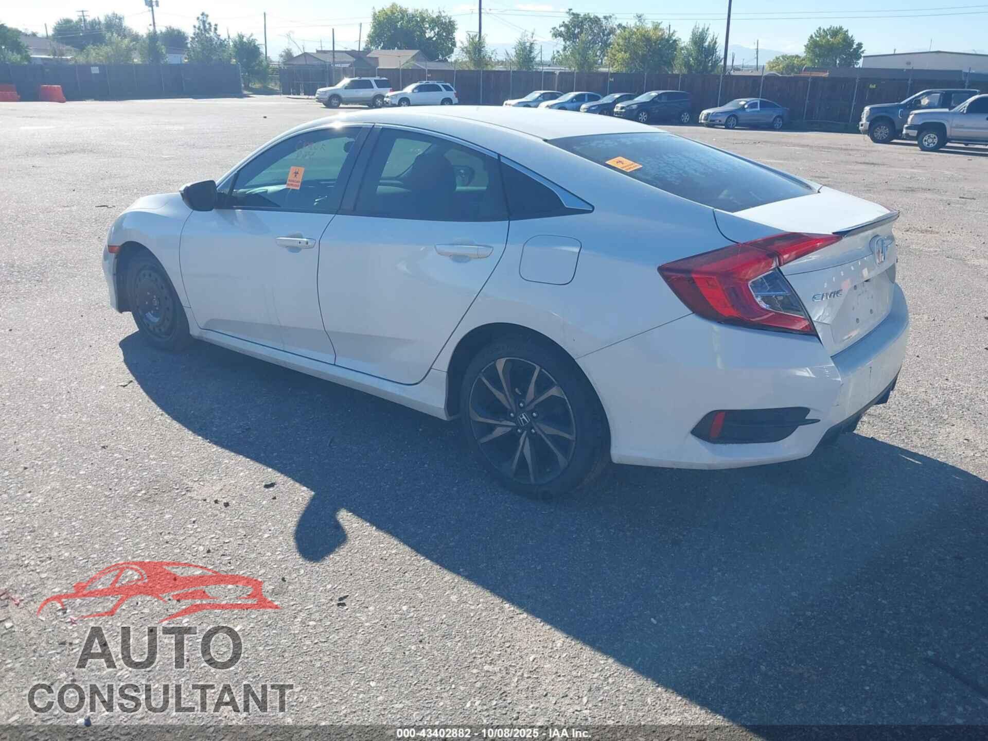 HONDA CIVIC 2019 - 2HGFC2F88KH578843