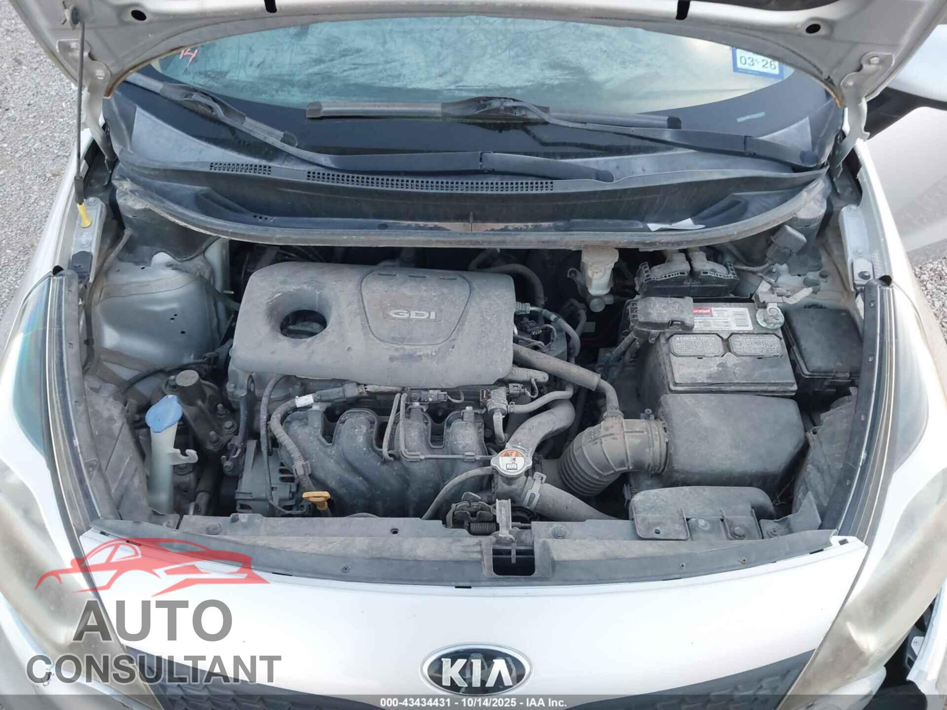 KIA RIO 2016 - KNADM4A37G6565551