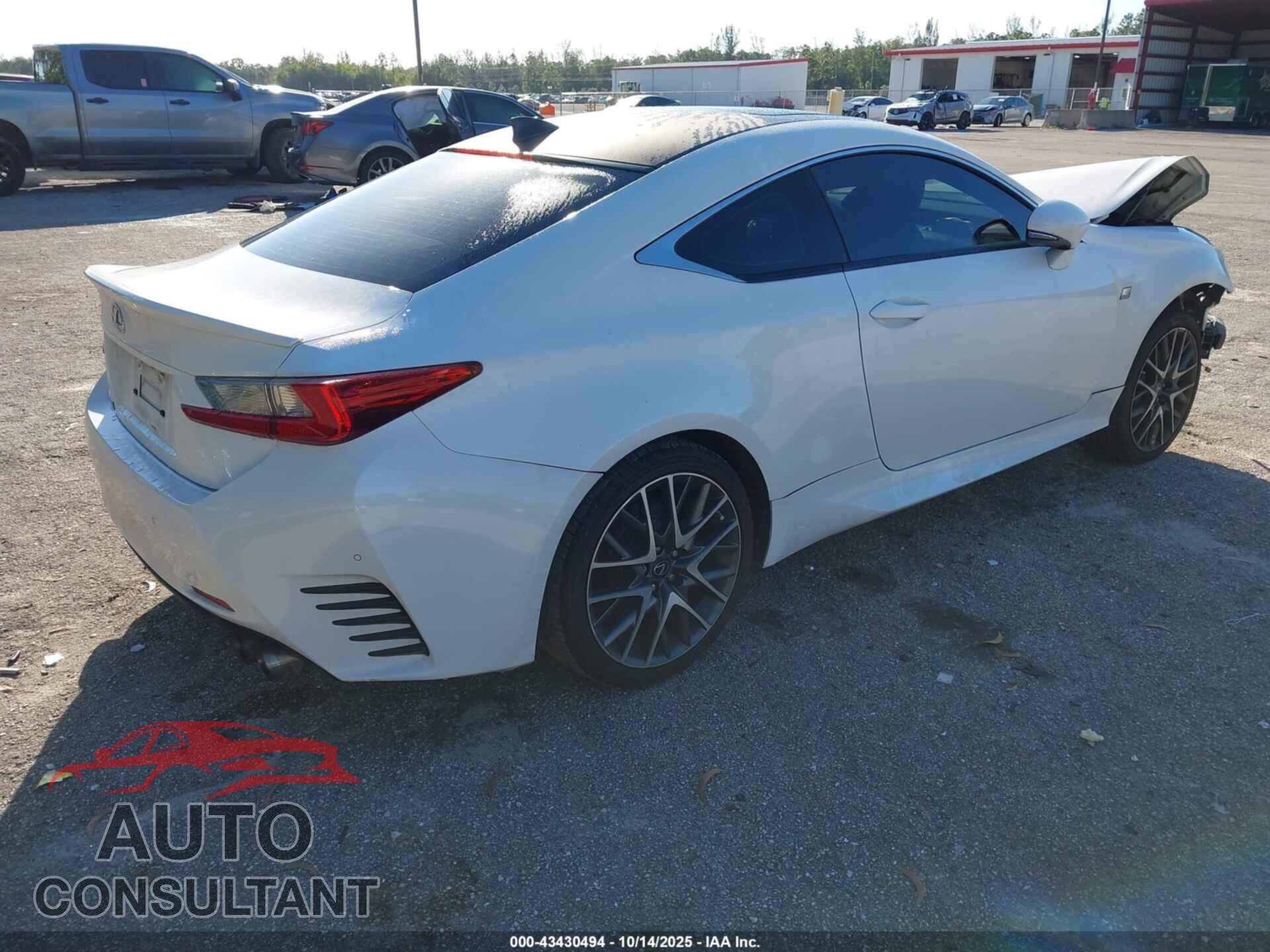 LEXUS RC 300 2016 - JTHSM5BC2G5000174