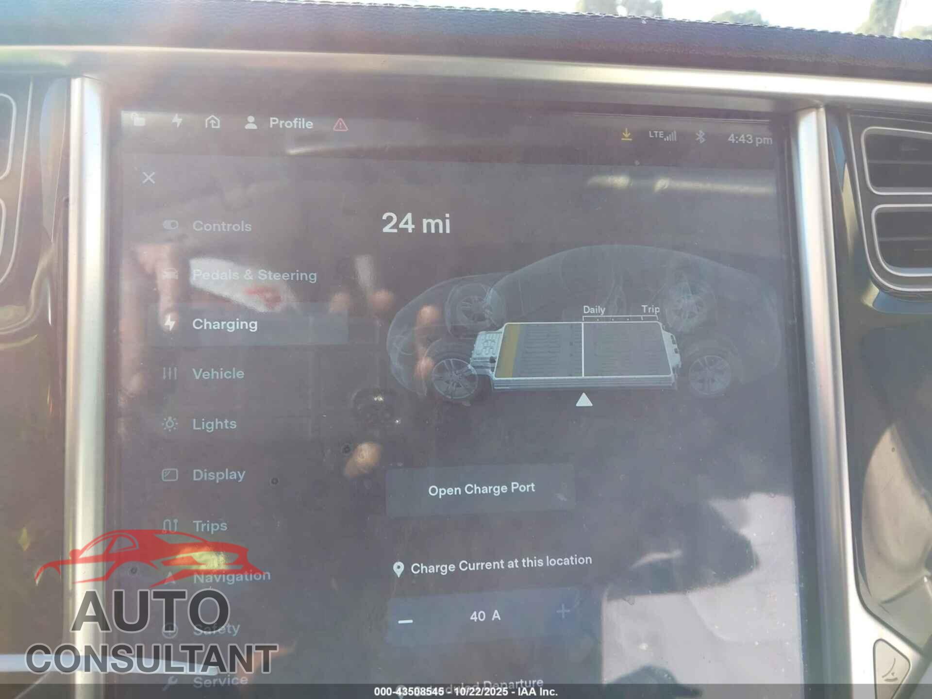 TESLA MODEL S 2014 - 5YJSA1H12EFP41462