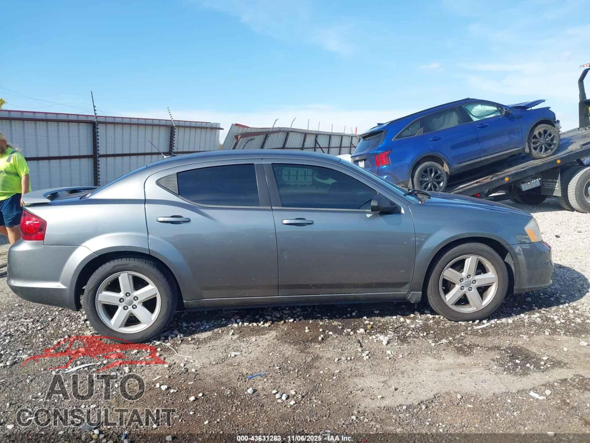 DODGE AVENGER 2013 - 1C3CDZAB8DN537377