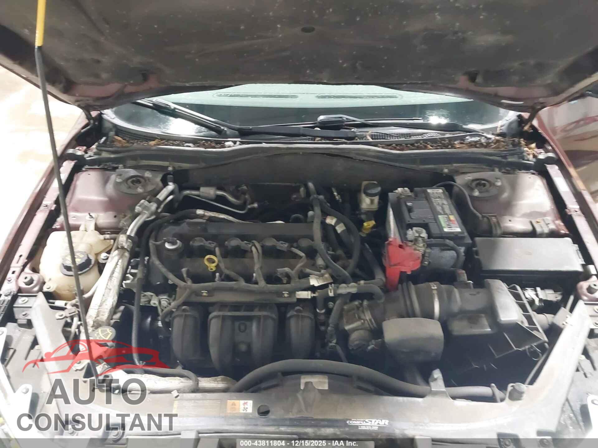 FORD FUSION 2012 - 3FAHP0GA6CR156843