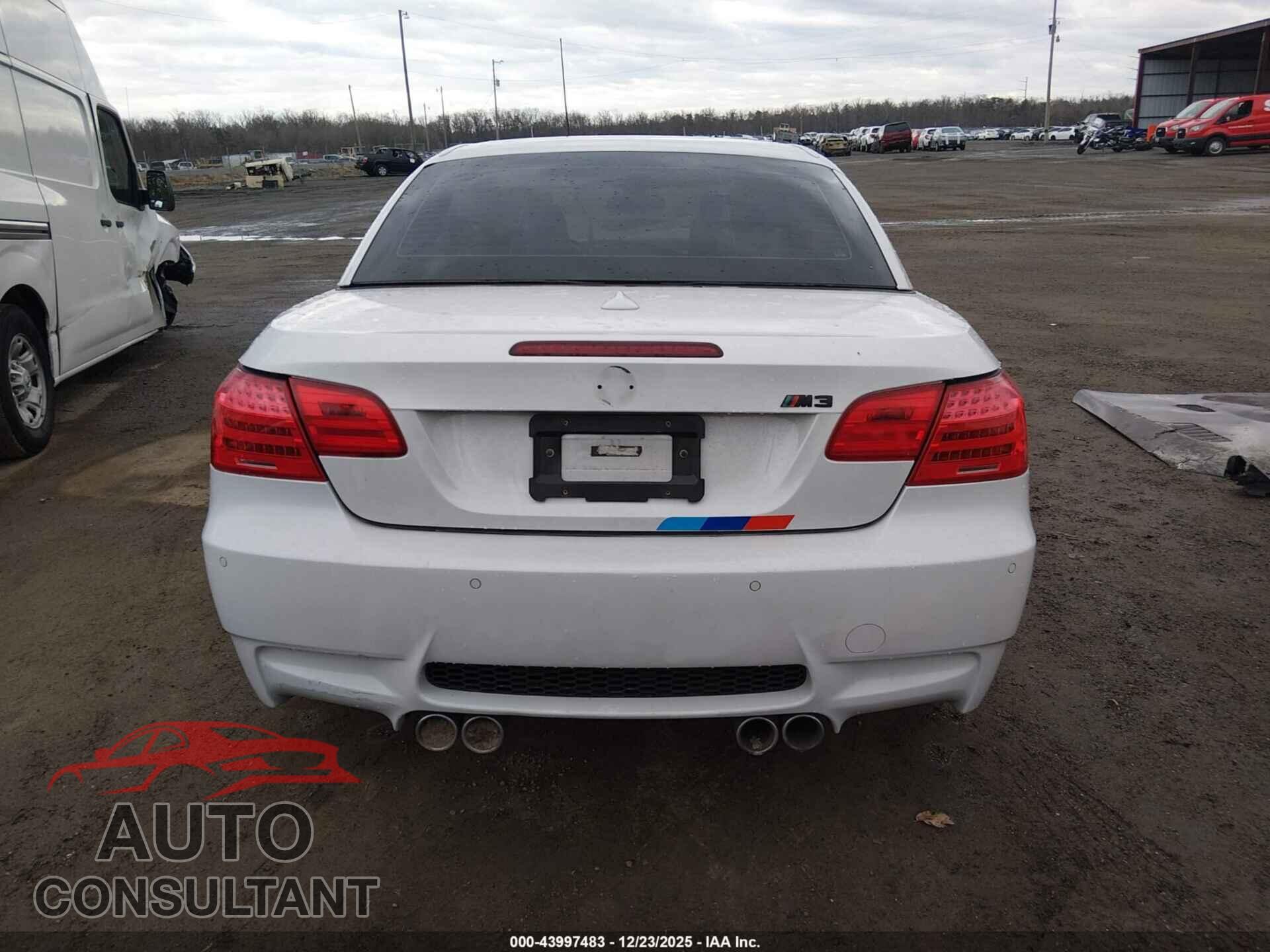 BMW M3 2012 - WBSDX9C54CE784644
