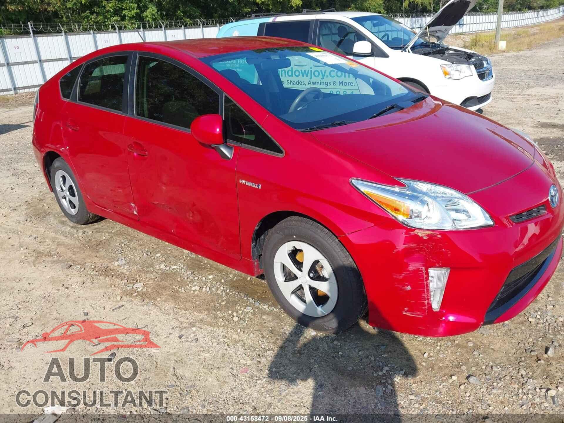 TOYOTA PRIUS 2012 - JTDKN3DU3C1505313