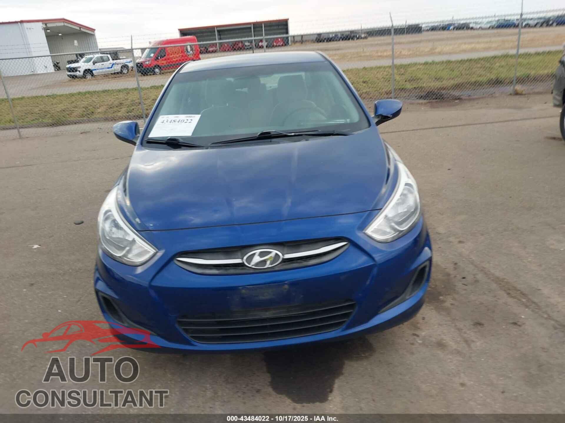 HYUNDAI ACCENT 2016 - KMHCT4AEXGU131439