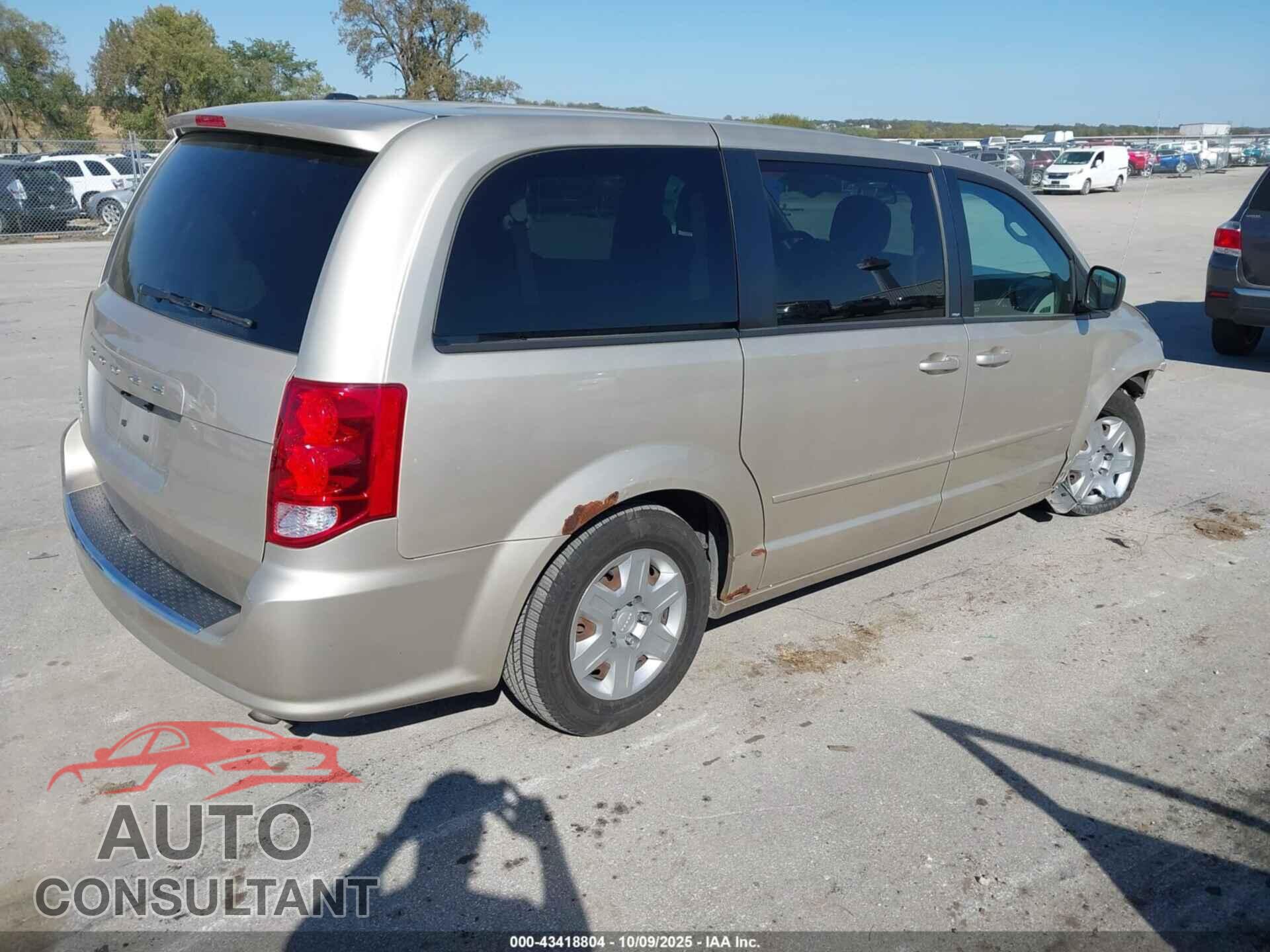 DODGE GRAND CARAVAN 2013 - 2C4RDGBG3DR613398