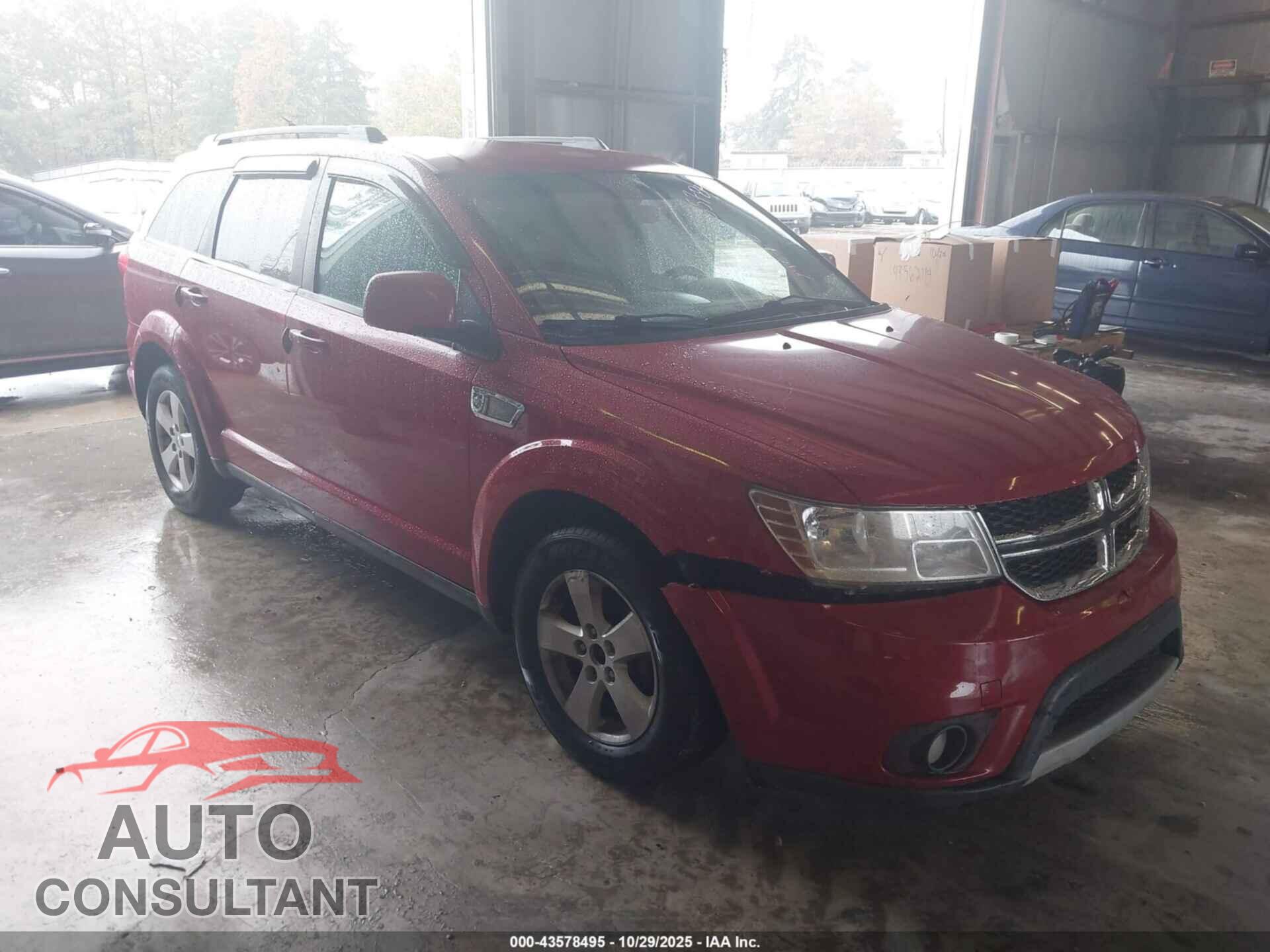 DODGE JOURNEY 2012 - 3C4PDCBG3CT292782