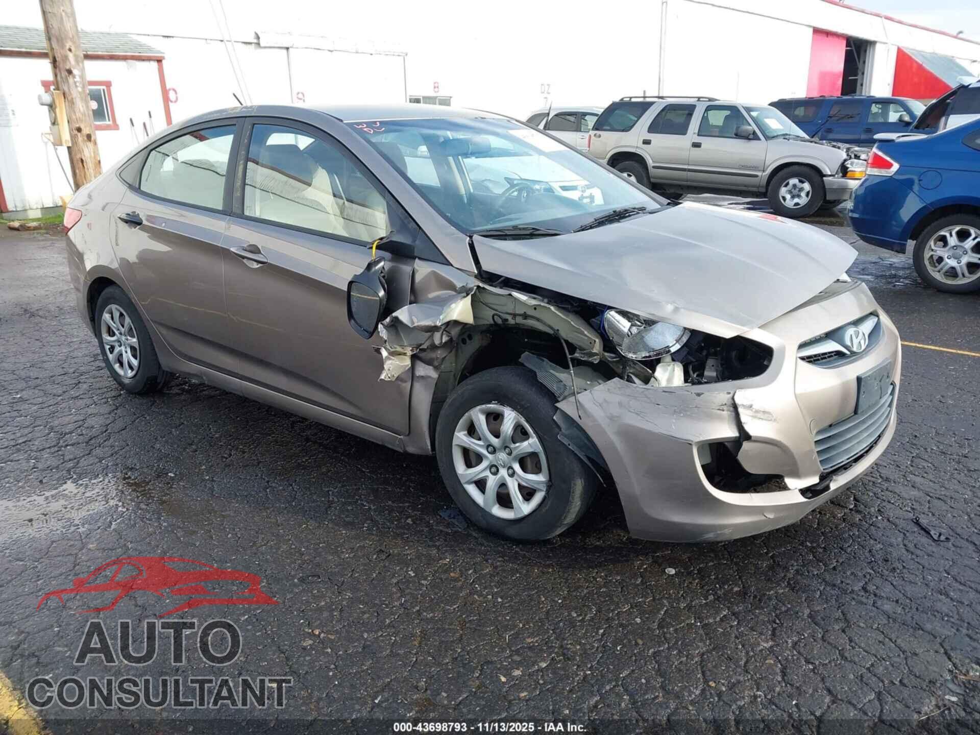 HYUNDAI ACCENT 2012 - KMHCT4AE2CU129758