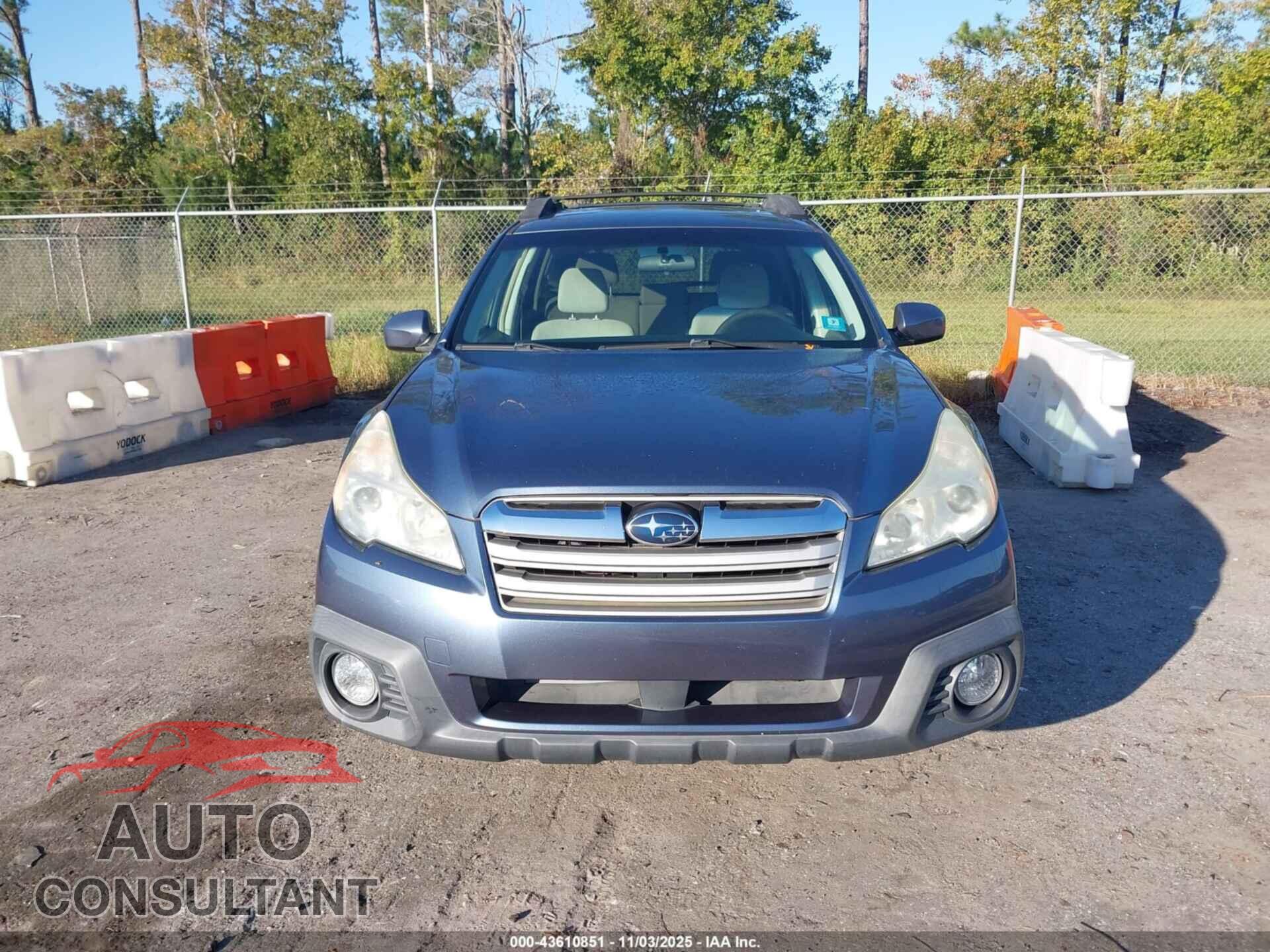 SUBARU OUTBACK 2014 - 4S4BRBCC4E3220632