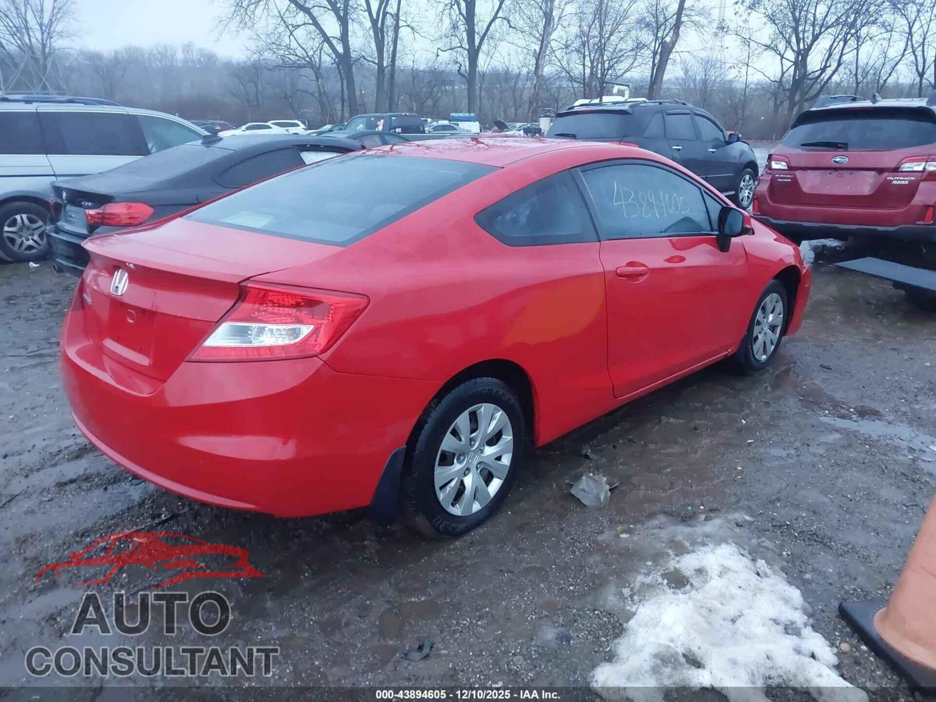 HONDA CIVIC 2012 - 2HGFG3B5XCH524919
