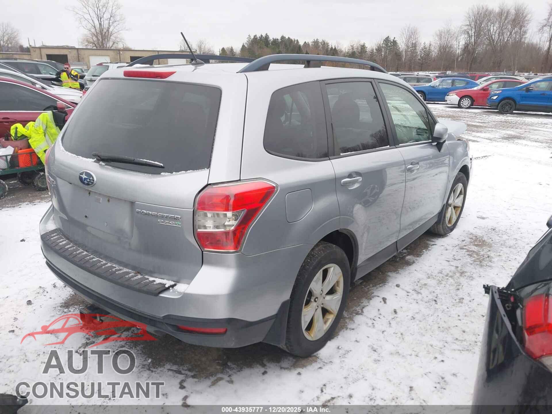 SUBARU FORESTER 2015 - JF2SJADC6FH837685