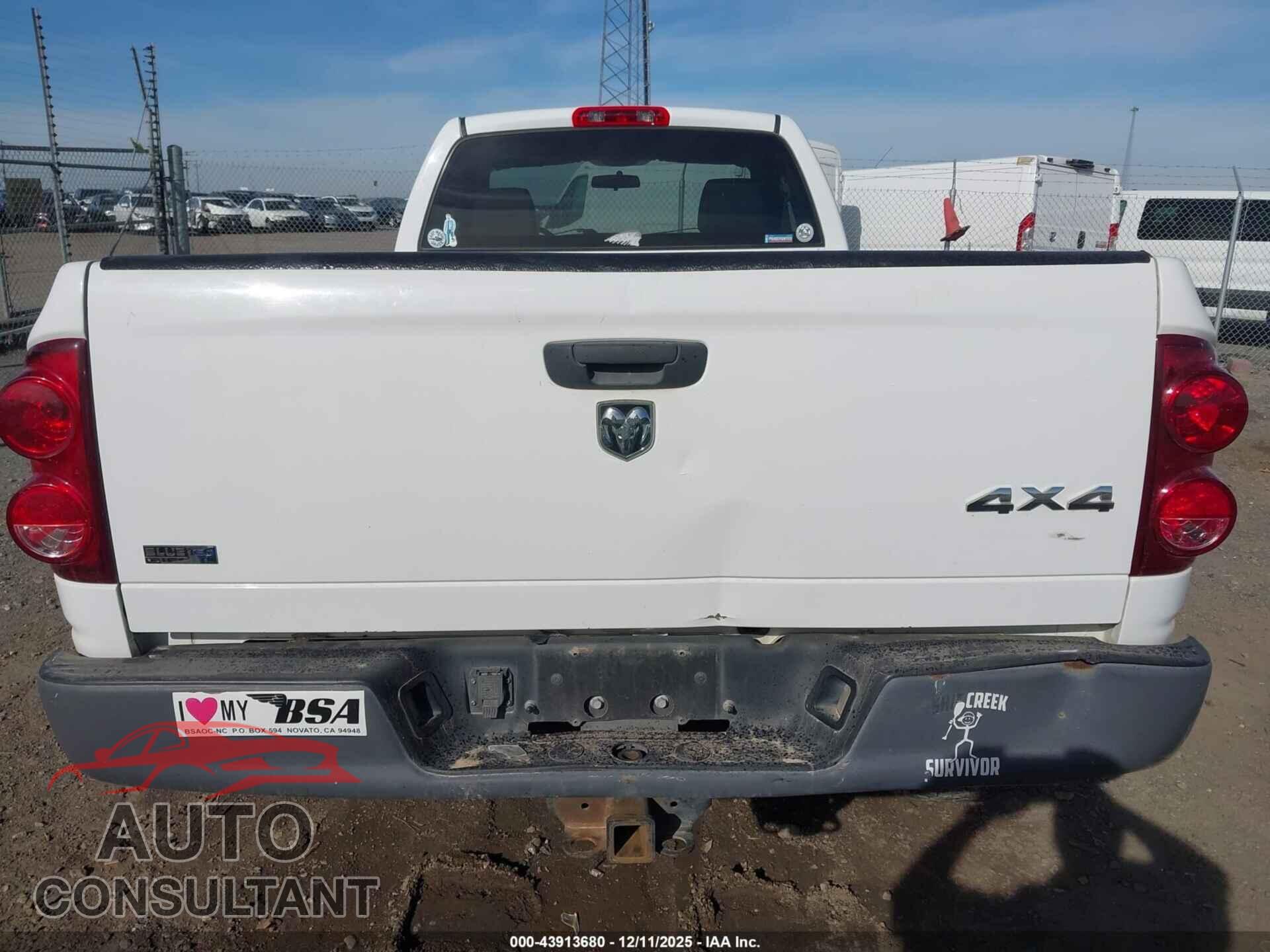 DODGE RAM 2500 2009 - 3D7KS26L09G532475