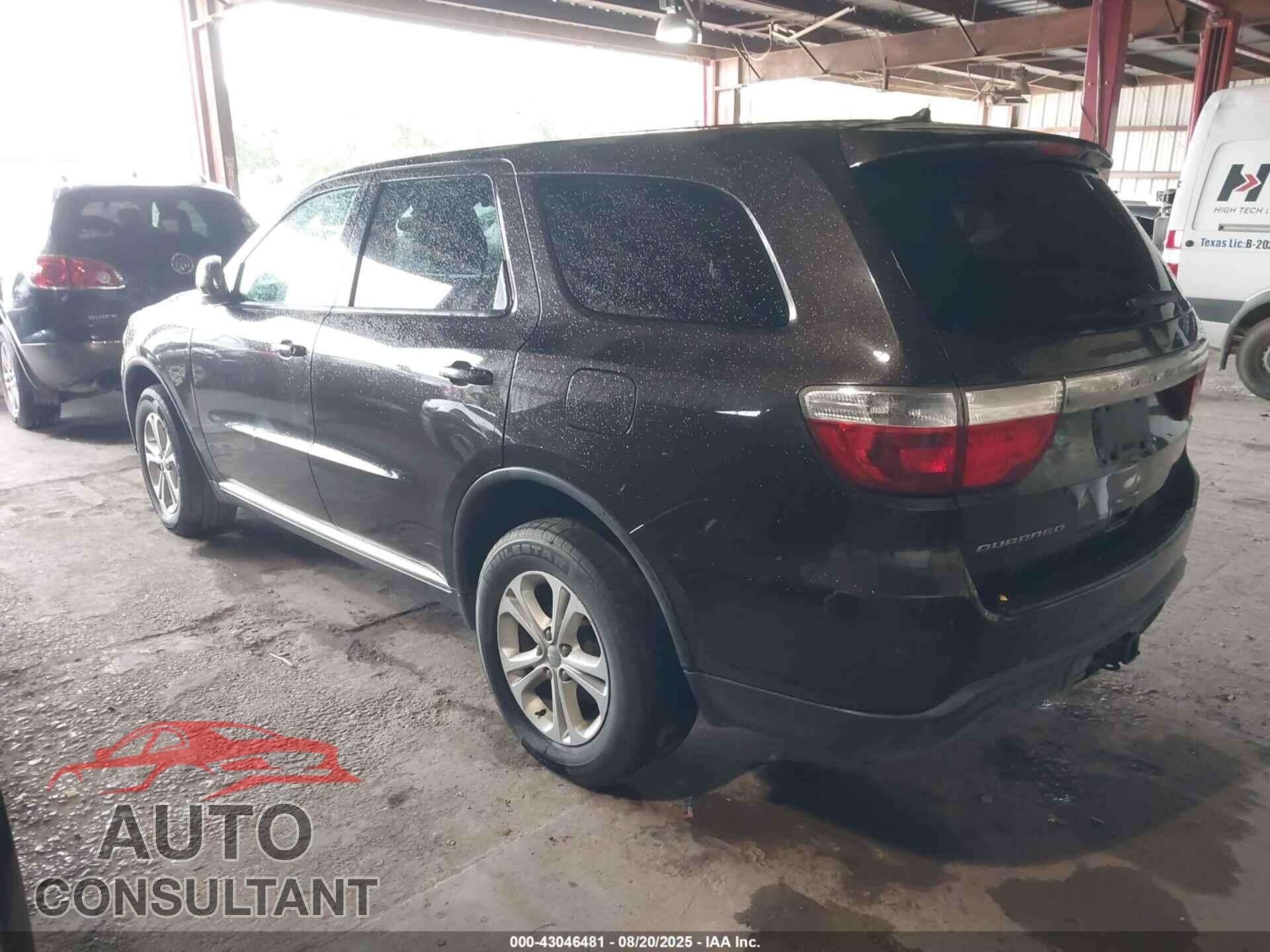 DODGE DURANGO 2013 - 1C4RDHAGXDC582859