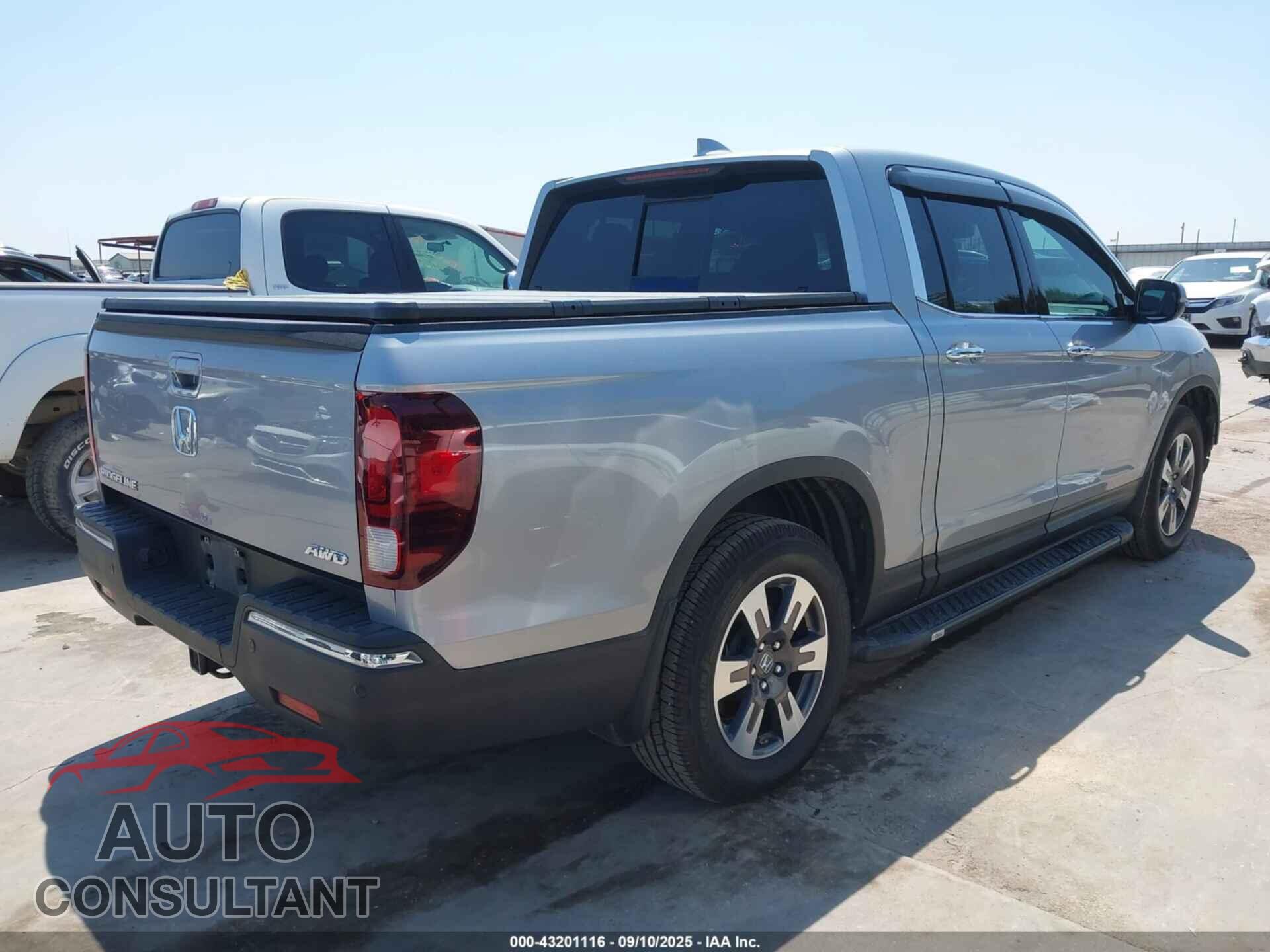 HONDA RIDGELINE 2019 - 5FPYK3F74KB005412