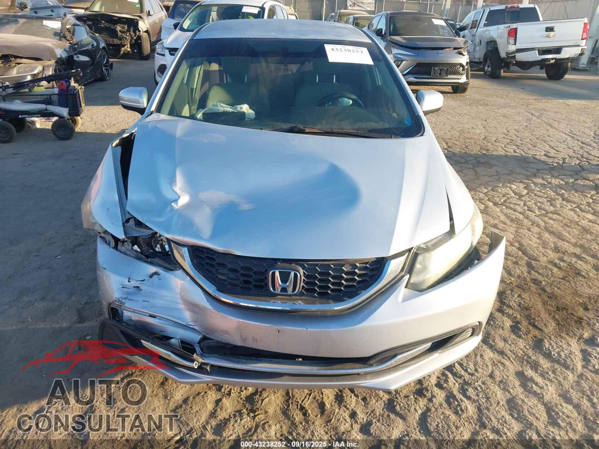 HONDA CIVIC 2014 - 2HGFB2F50EH504927