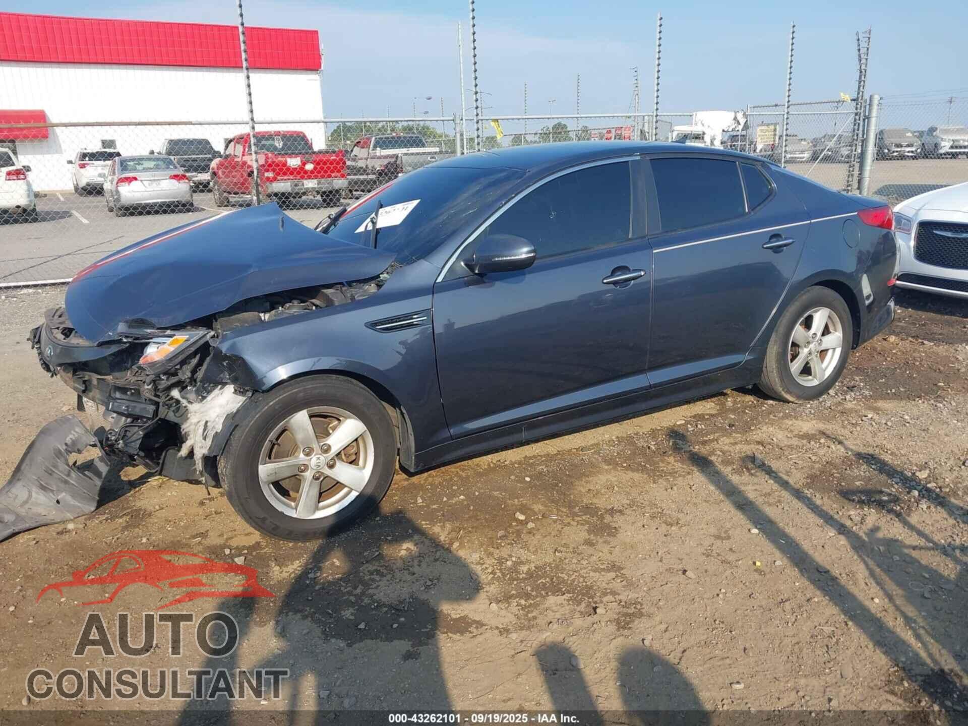 KIA OPTIMA 2015 - KNAGM4A78F5552733