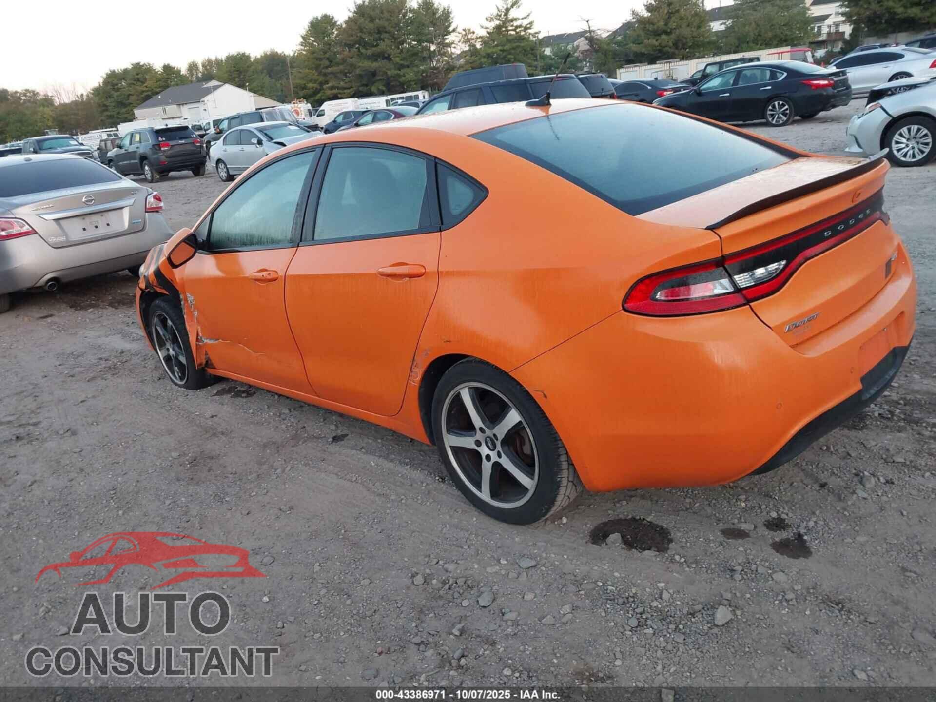 DODGE DART 2013 - 1C3CDFCBXDD325307