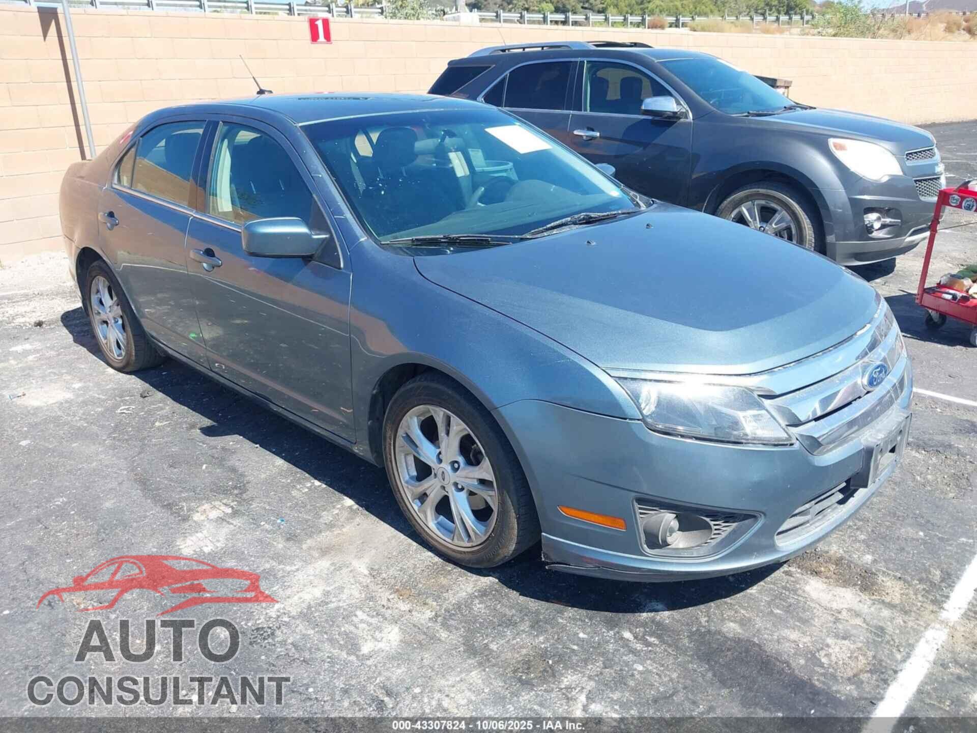 FORD FUSION 2012 - 3FAHP0HA7CR218569