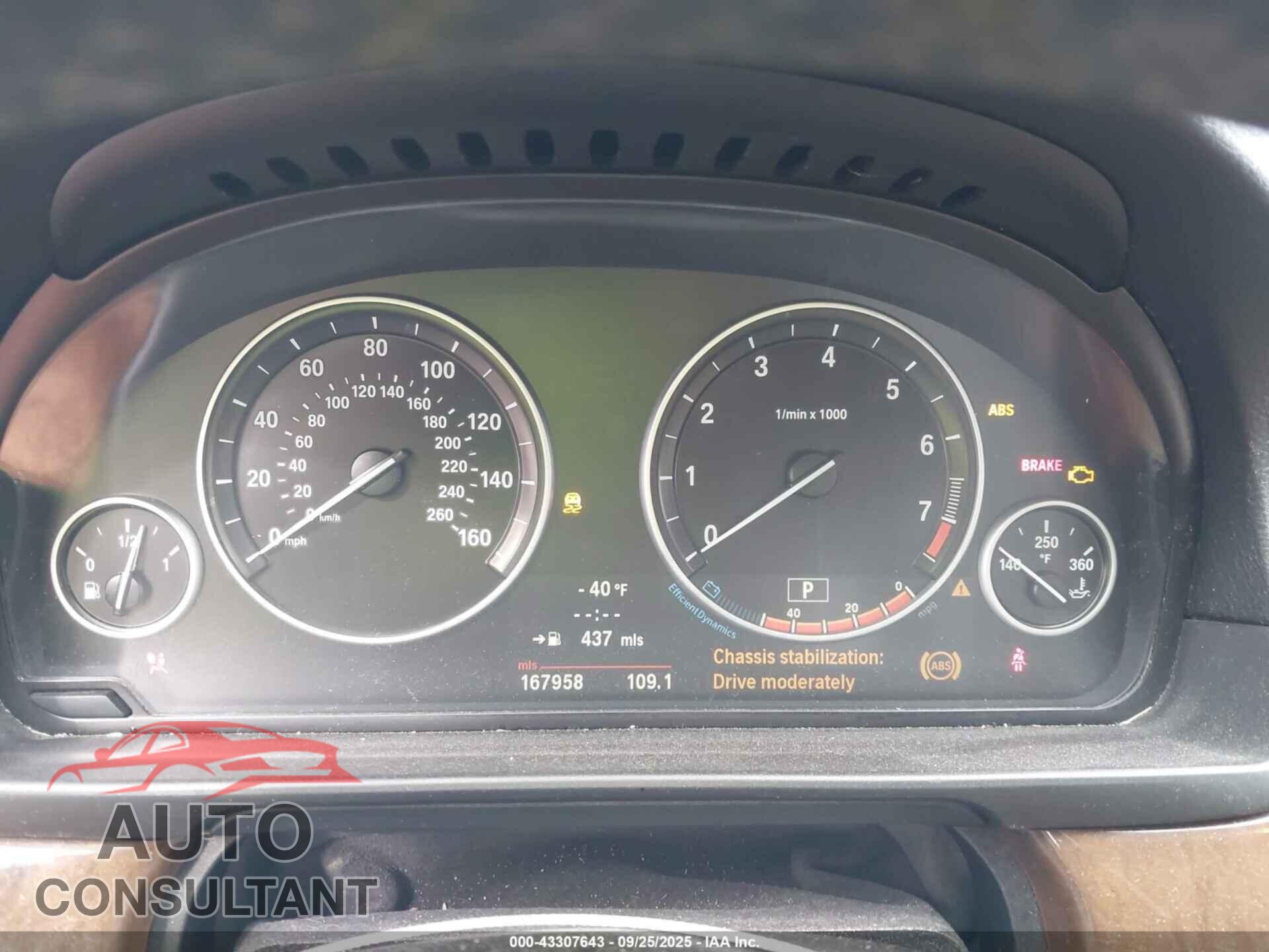 BMW 528I 2012 - WBAXG5C52CC594055