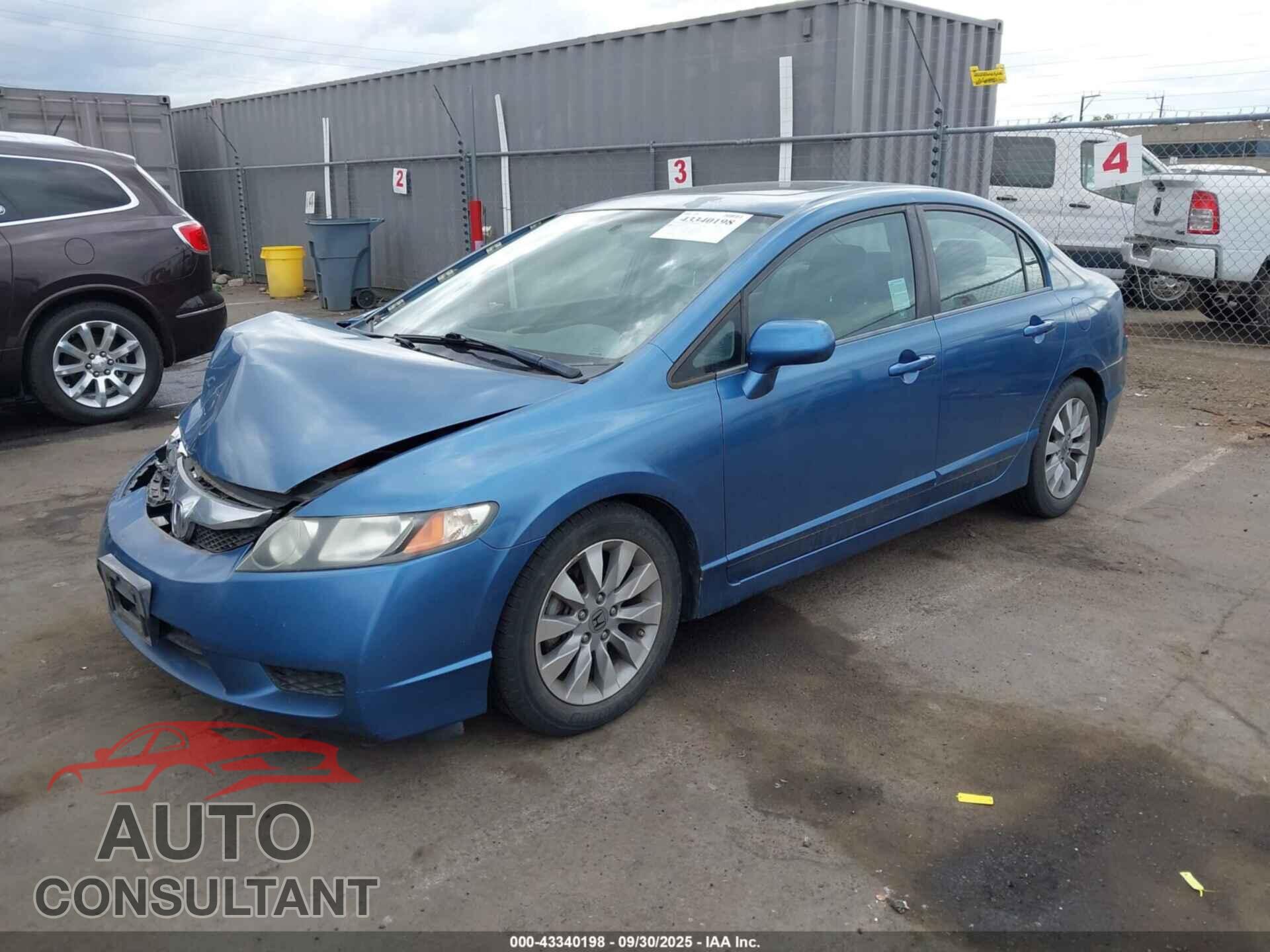 HONDA CIVIC 2011 - 2HGFA1F86BH500626