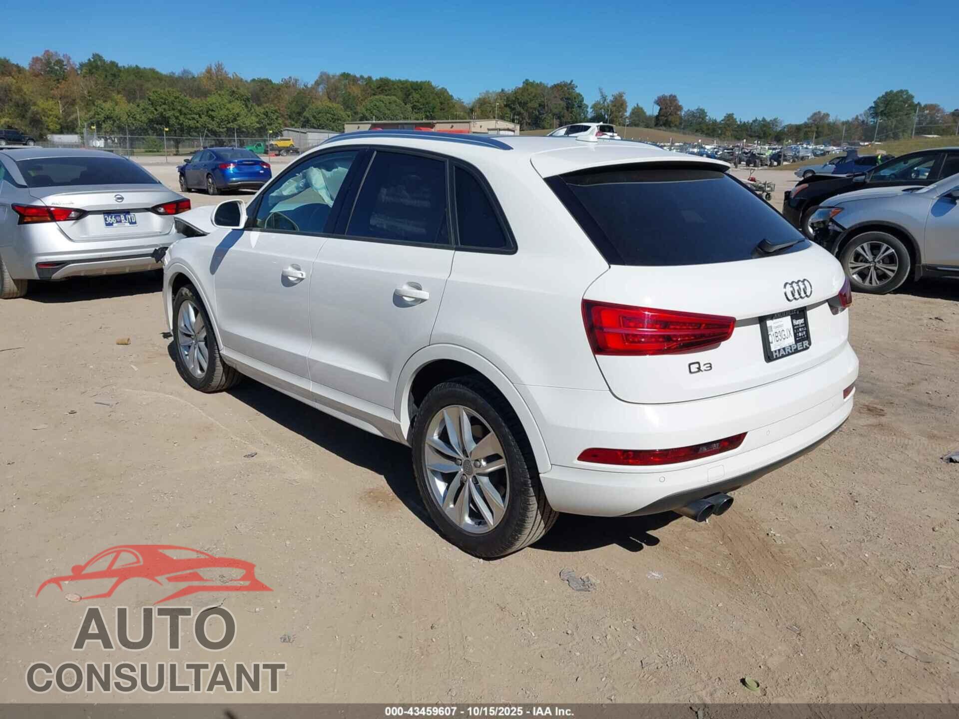 AUDI Q3 2017 - WA1BCCFS2HR012341