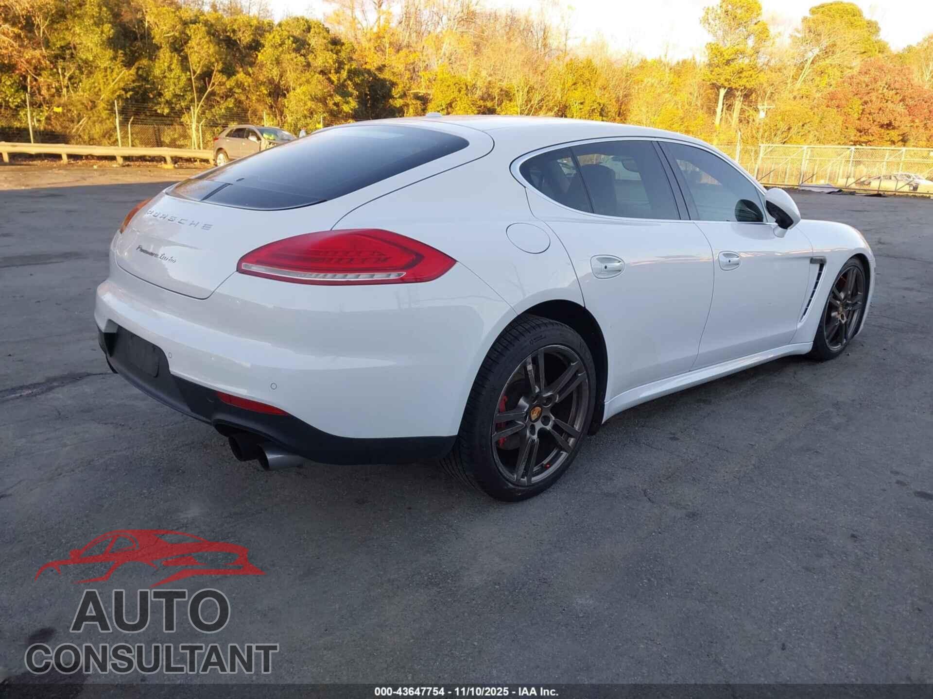 PORSCHE PANAMERA 2014 - WP0AC2A78EL073044