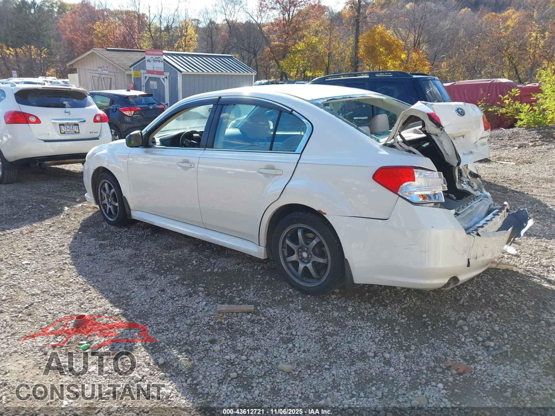 SUBARU LEGACY 2014 - 4S3BMBA64E3028563