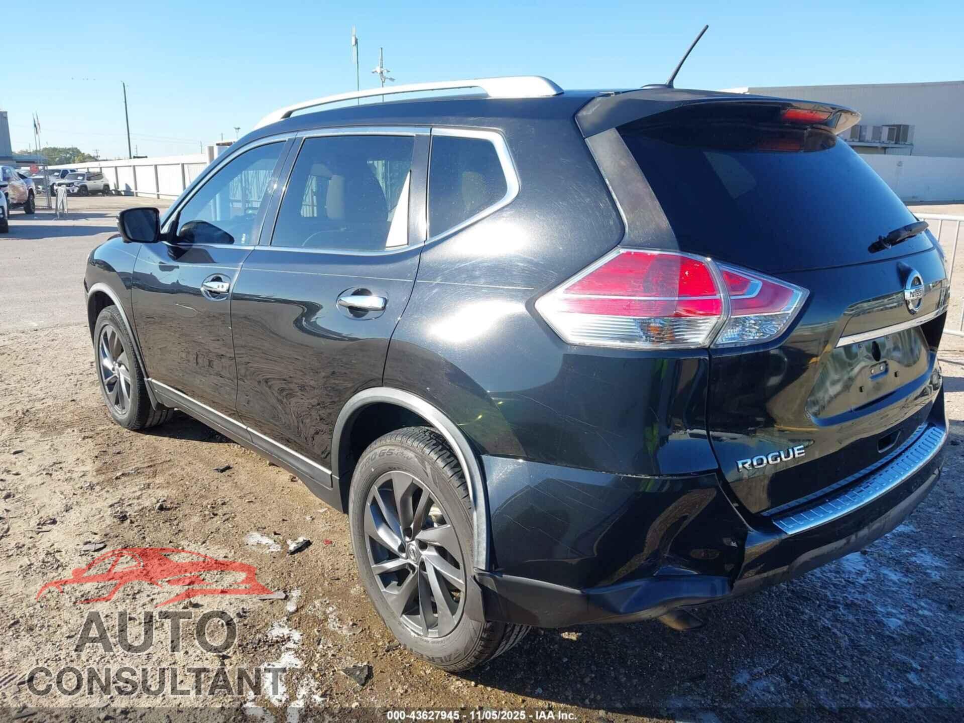 NISSAN ROGUE 2016 - KNMAT2MT2GP718131