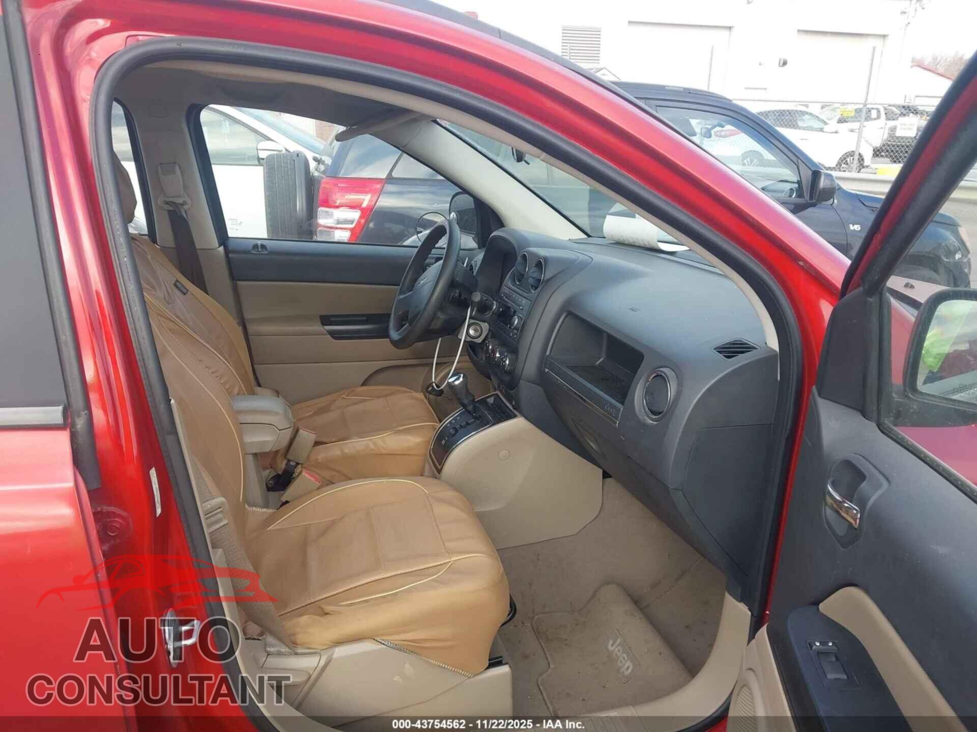 JEEP COMPASS 2010 - 1J4NT4FB8AD549592