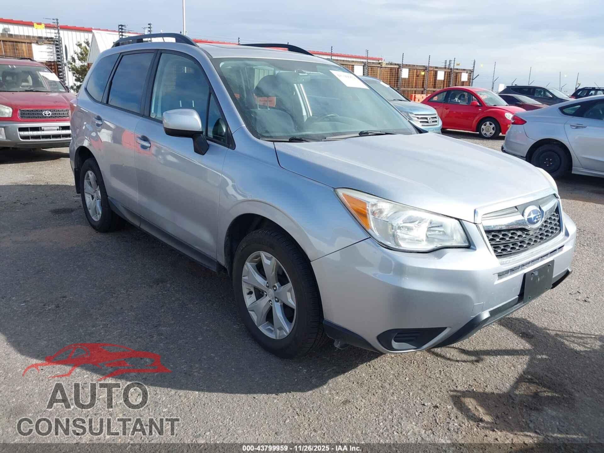 SUBARU FORESTER 2015 - JF2SJADC6FH437447