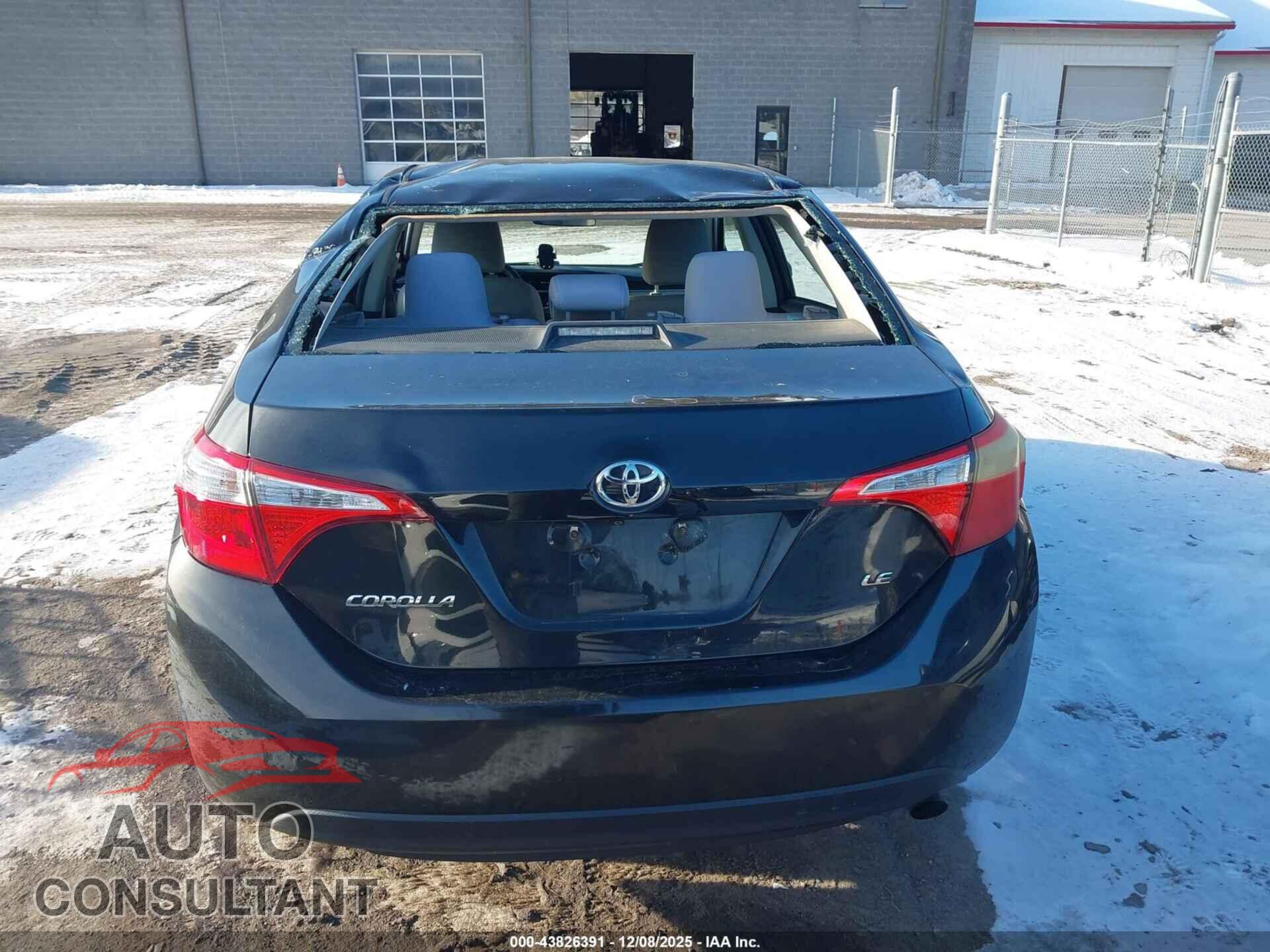 TOYOTA COROLLA 2015 - 2T1BURHE6FC273752