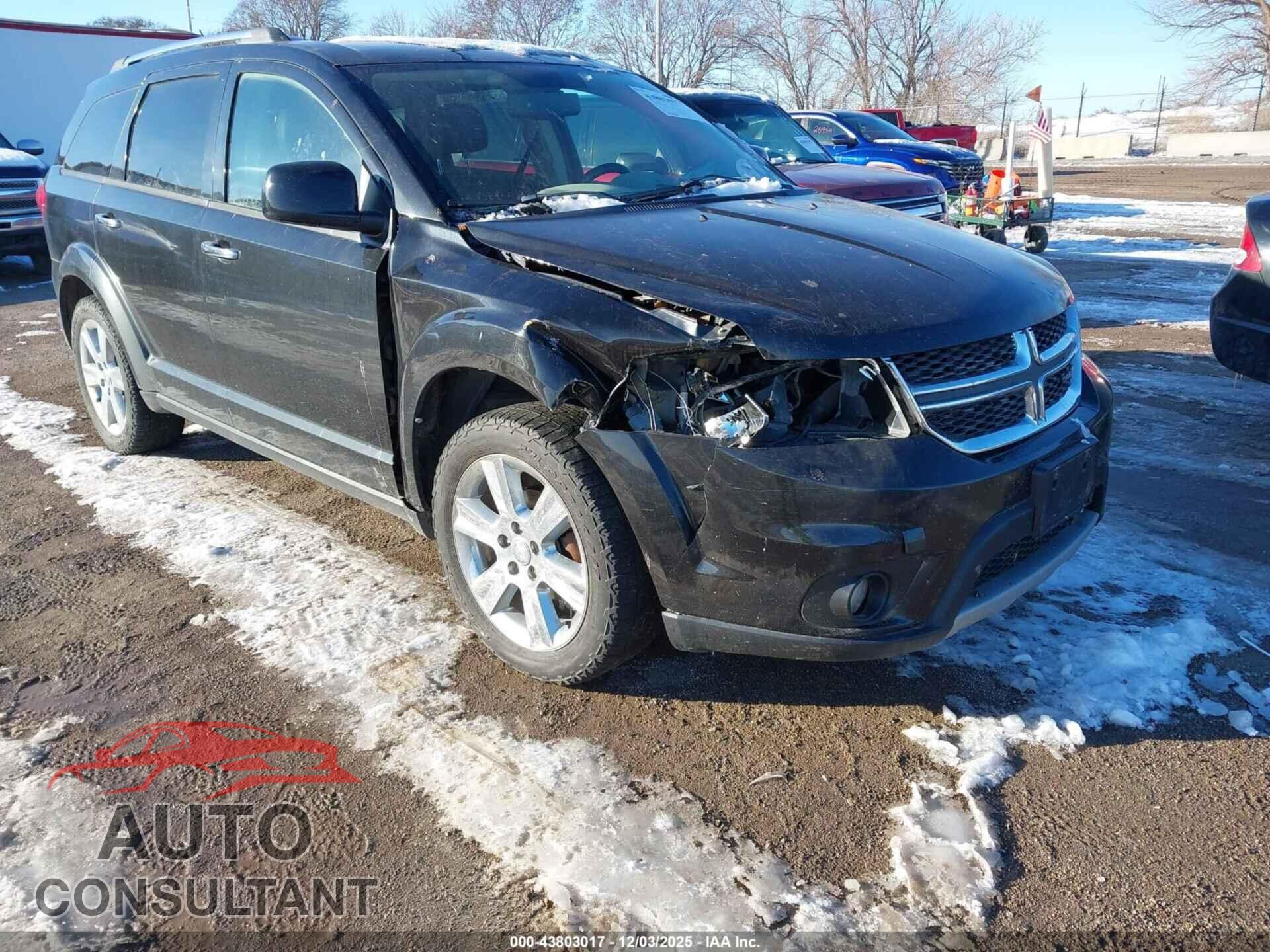 DODGE JOURNEY 2012 - 3C4PDCDGXCT159613