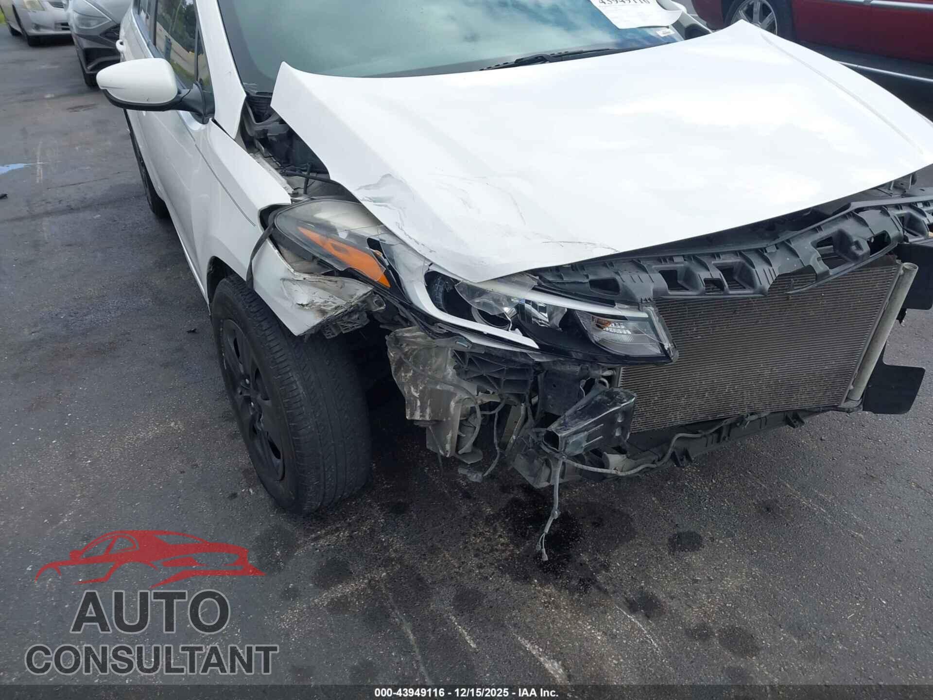 KIA FORTE 2017 - 3KPFK4A78HE059341