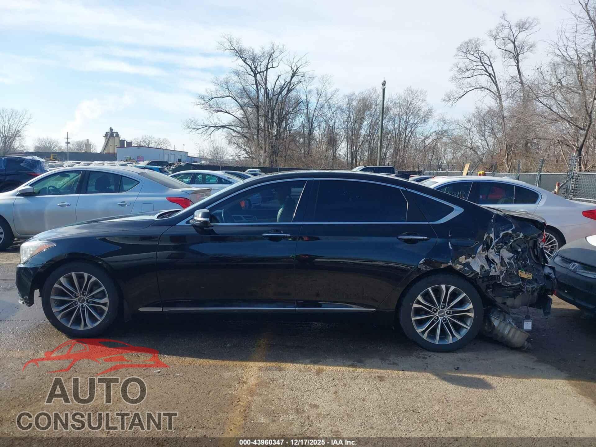 HYUNDAI GENESIS 2015 - KMHGN4JE3FU076830