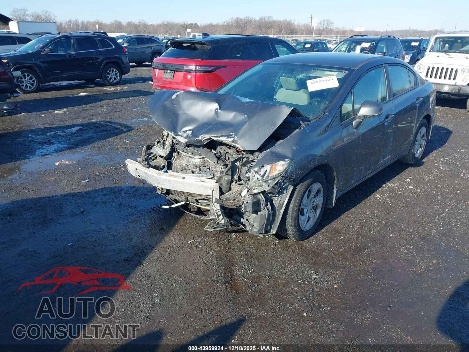 HONDA CIVIC 2013 - 2HGFB2F55DH541504