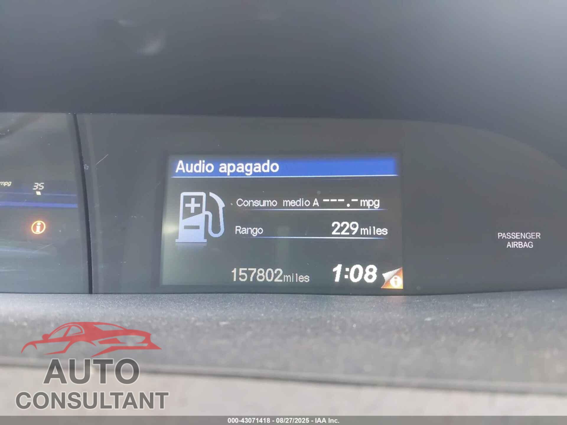 HONDA CIVIC 2012 - 2HGFB2F57CH567410