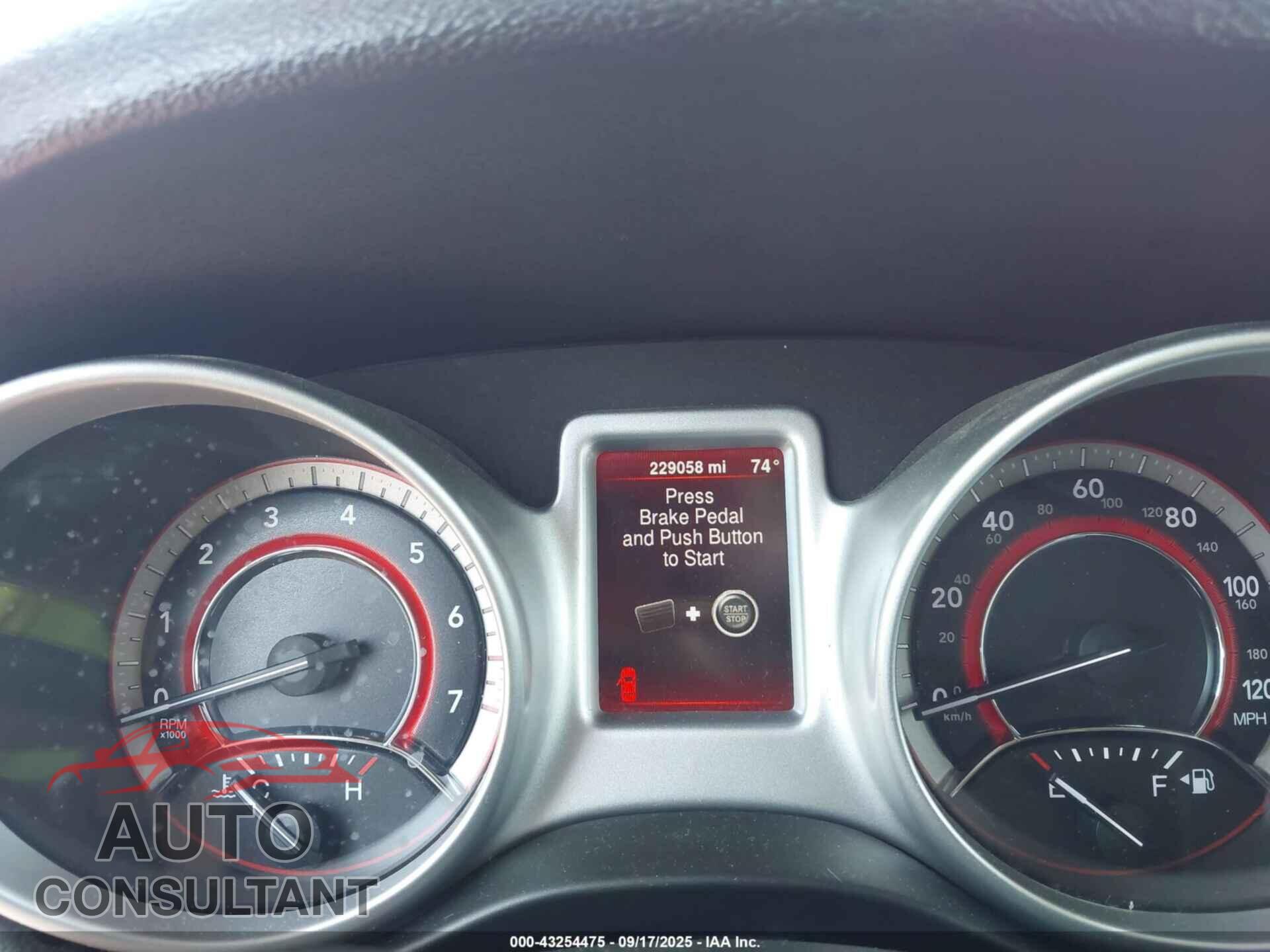 DODGE JOURNEY 2015 - 3C4PDCAB2FT726667