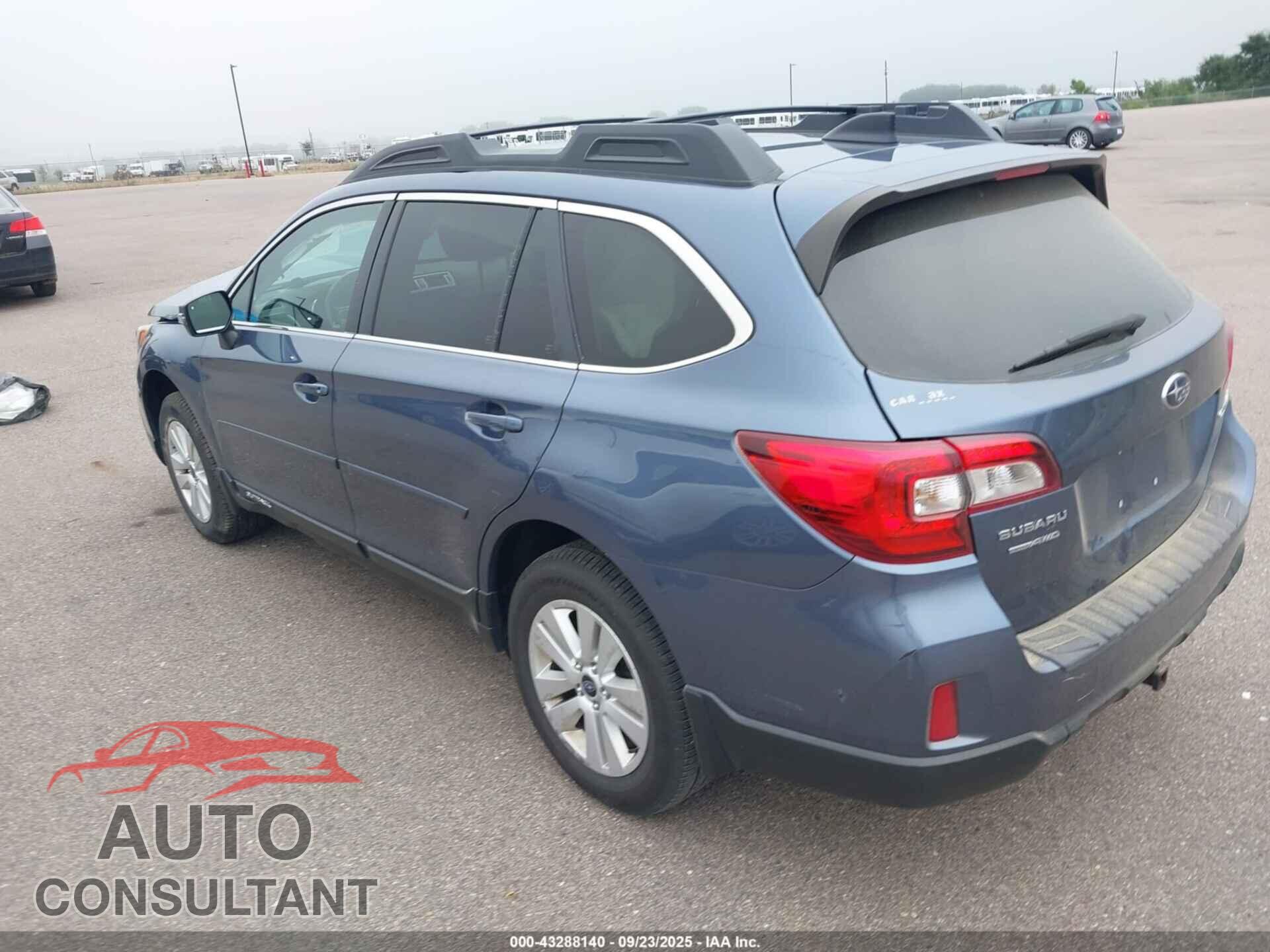 SUBARU OUTBACK 2016 - 4S4BSBFC2G3301499