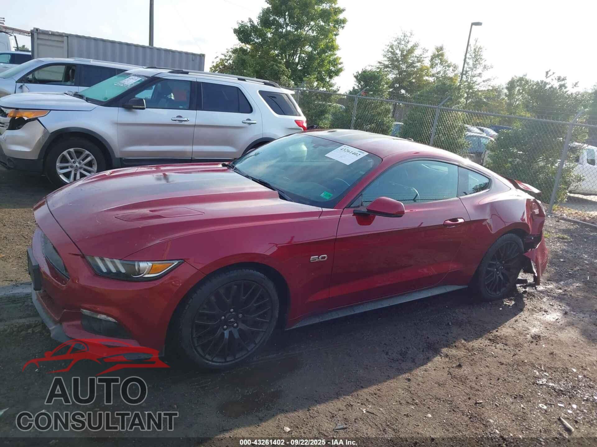 FORD MUSTANG 2016 - 1FA6P8CF2G5255899